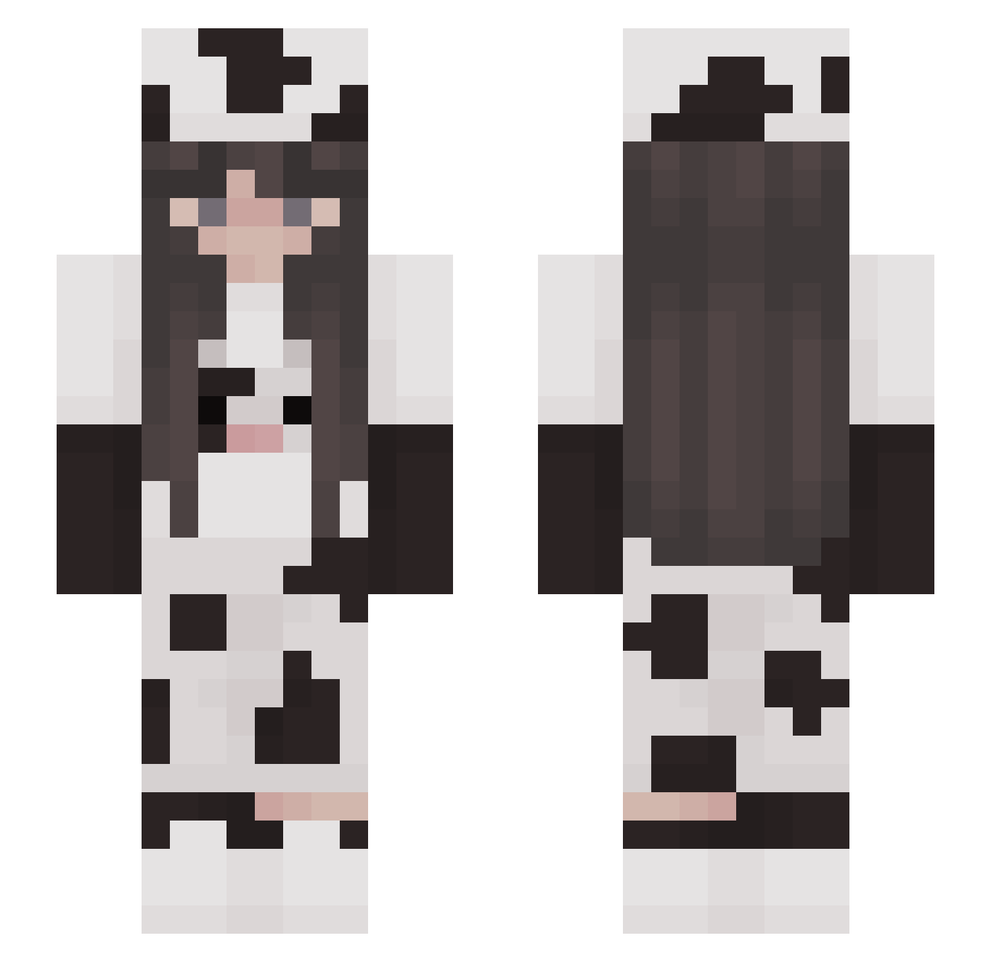 LILOLEK_ Minecraft skin, front and back view