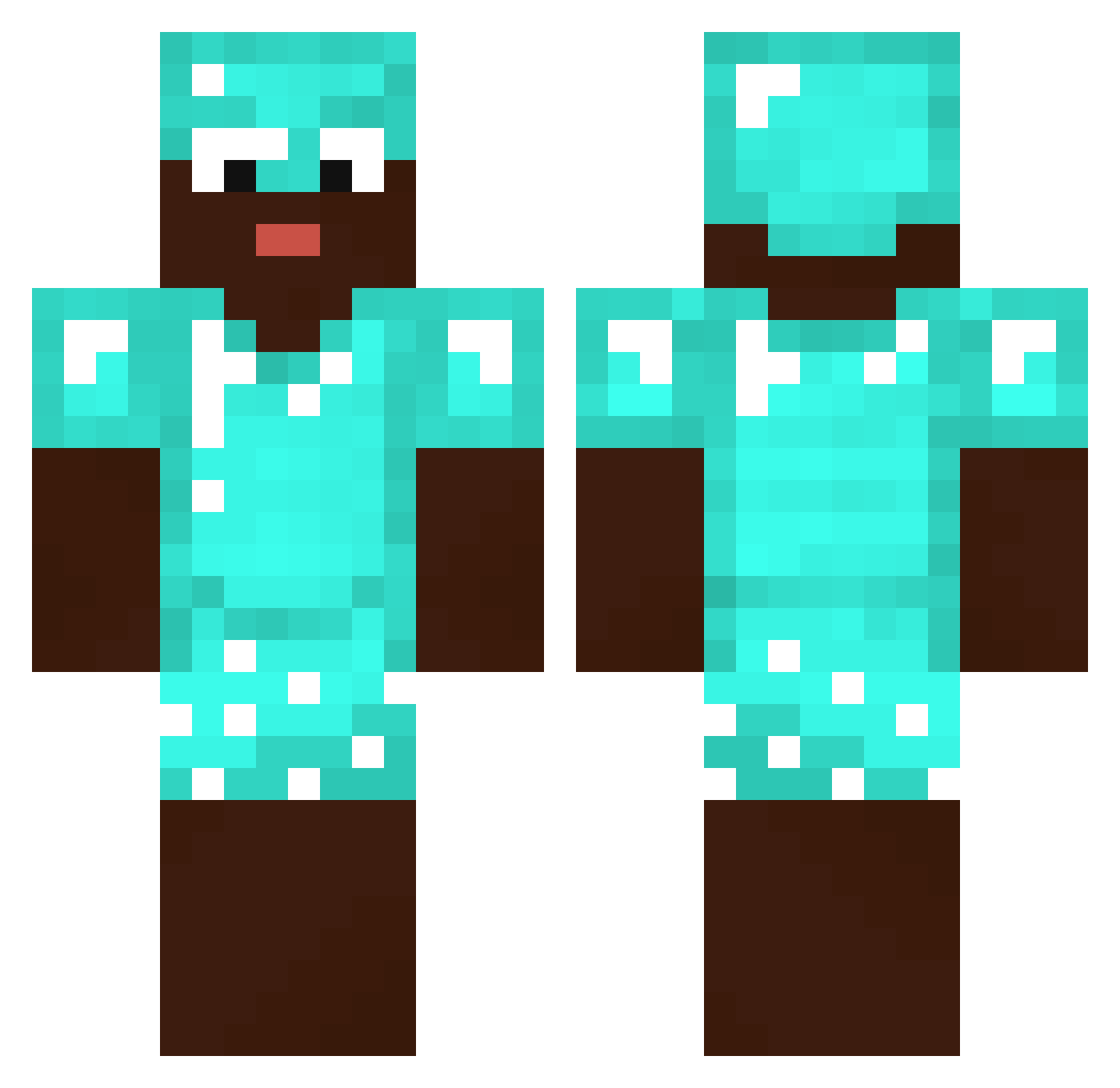 tapocheg228 Minecraft skin, front and back view