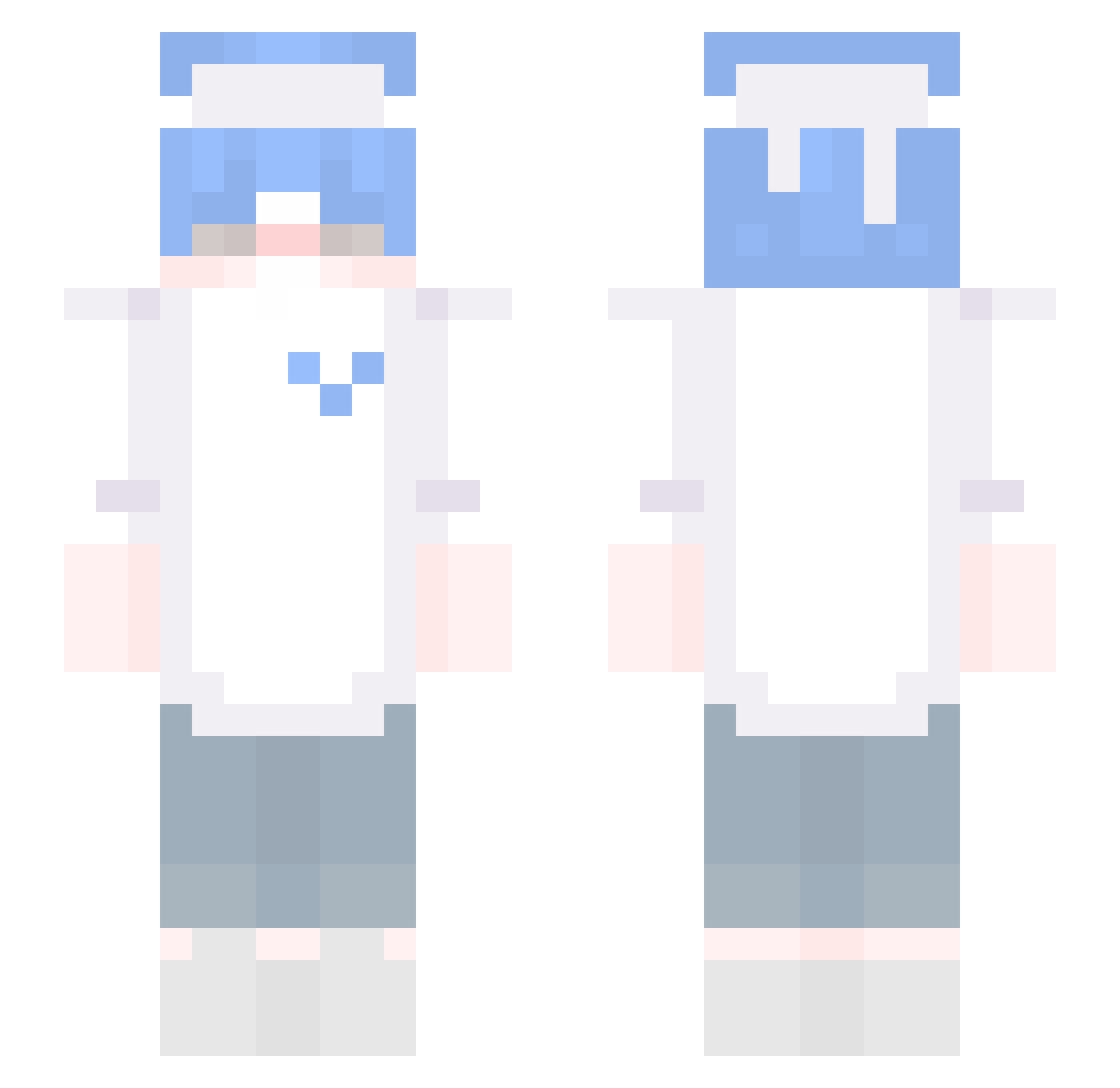 remezo_ Minecraft skin, front and back view