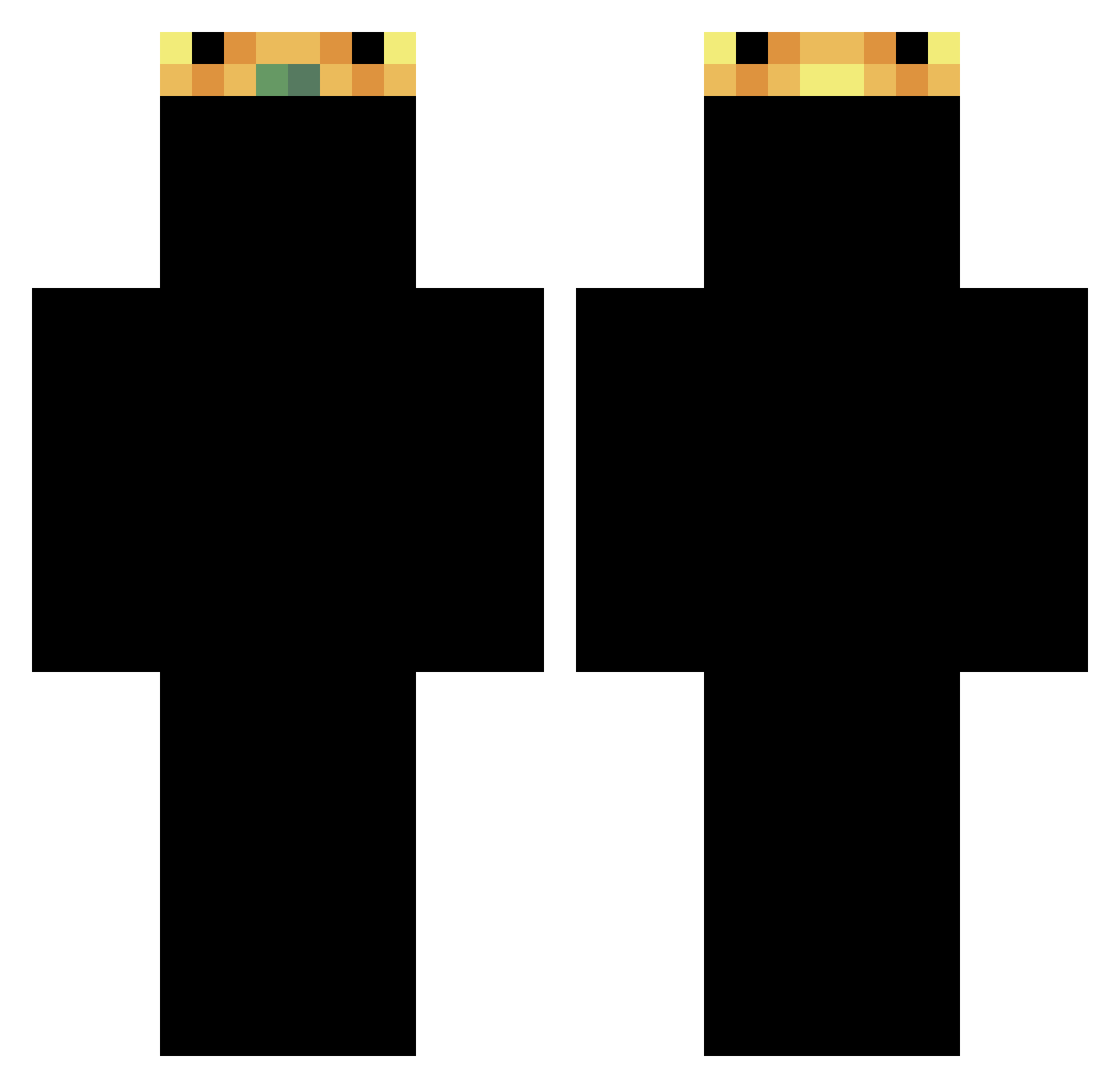 Apoali_12 Minecraft skin, front and back view