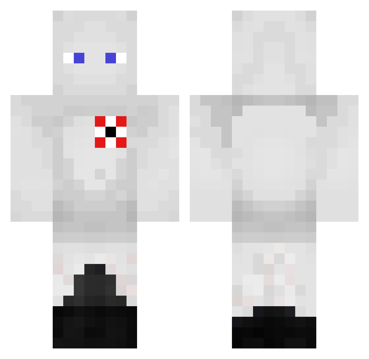Sowr_ Minecraft skin, front and back view