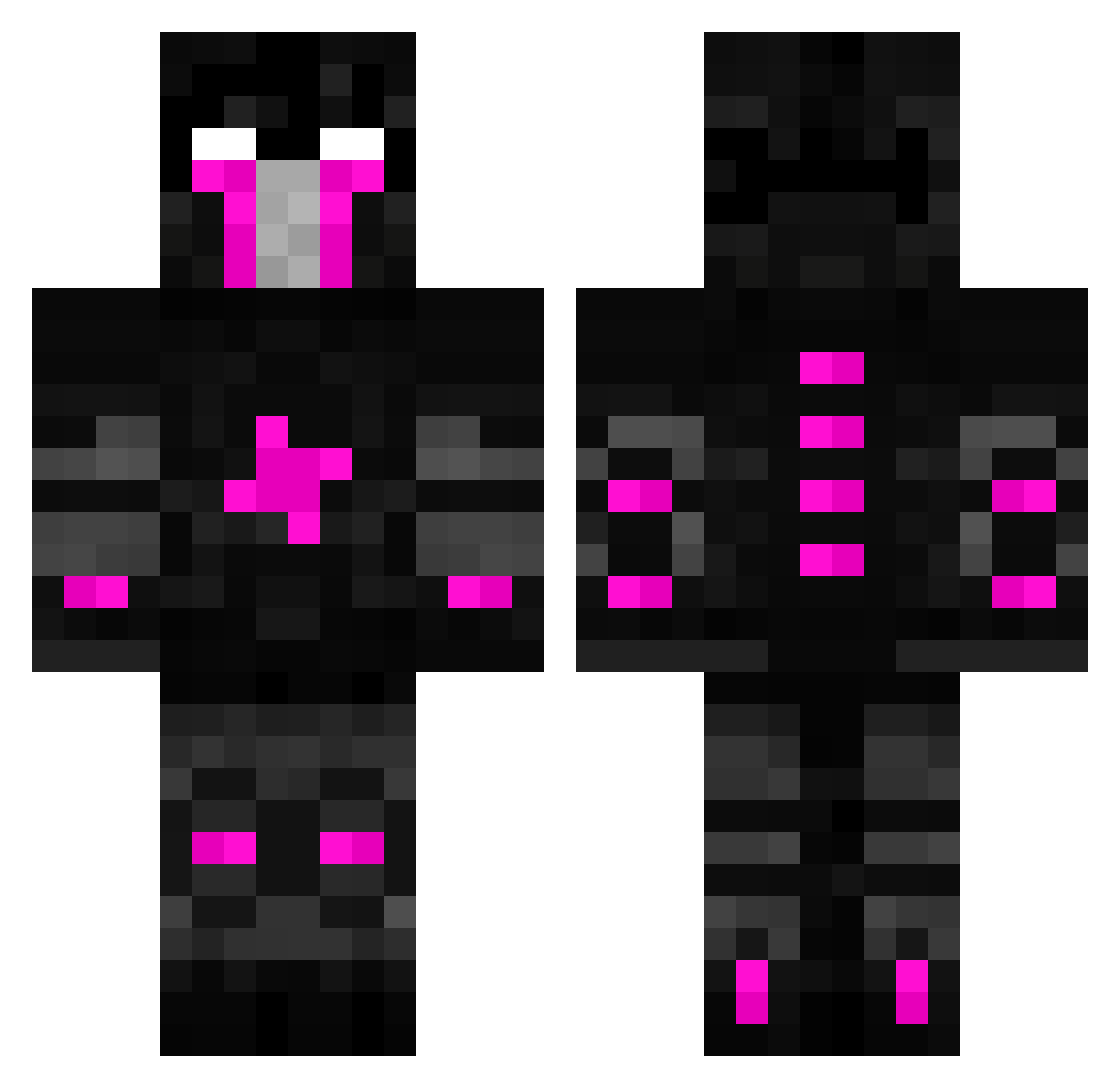 ParParich1 Minecraft skin, front and back view