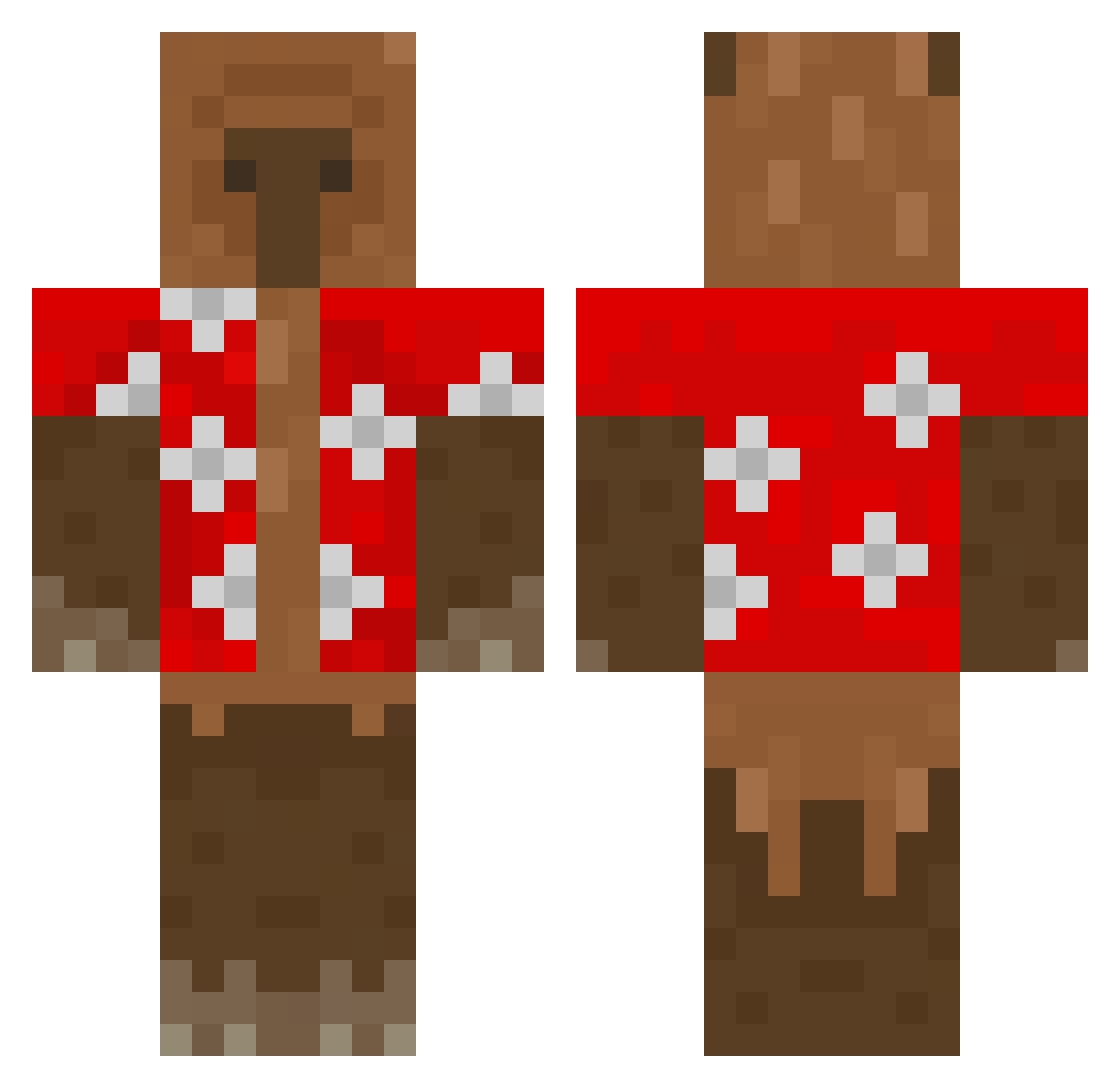 SigmaKai6767 Minecraft skin, front and back view