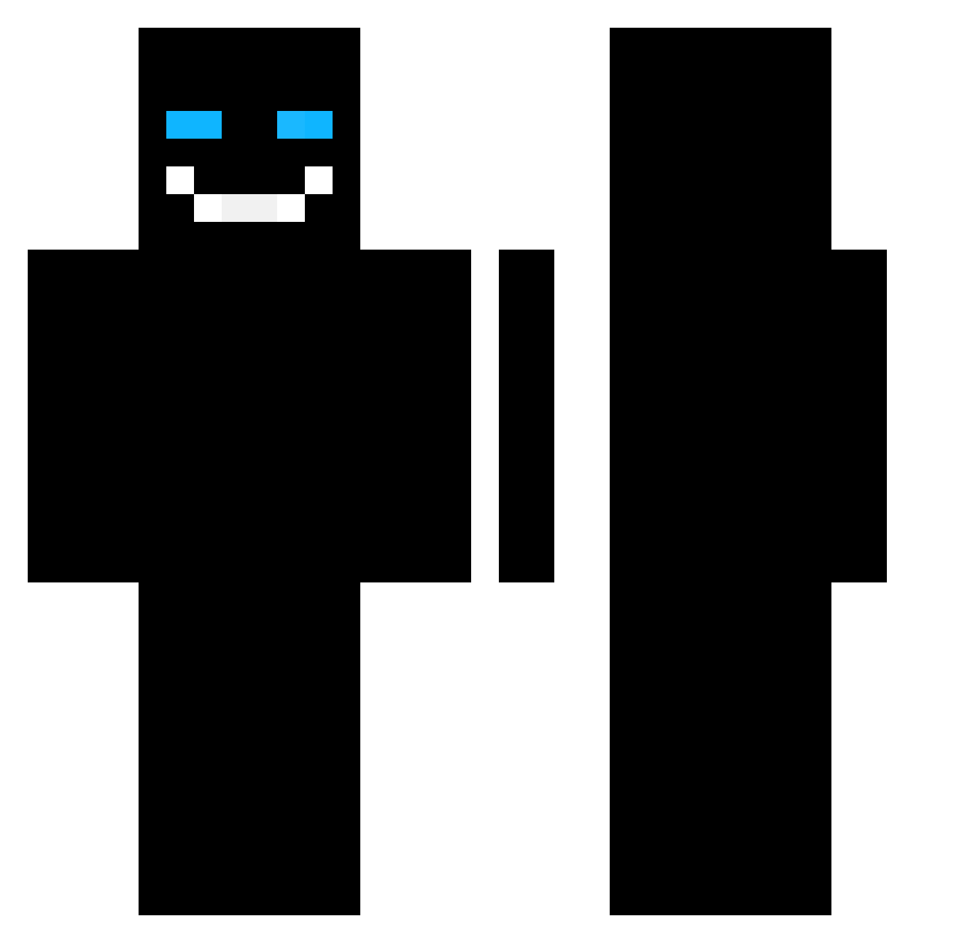 CejotasGs Minecraft skin, front and back view