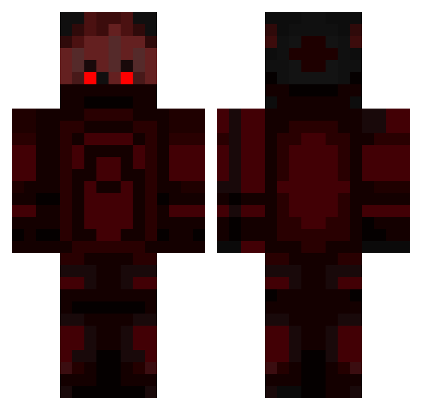 The_Younglin Minecraft skin, front and back view