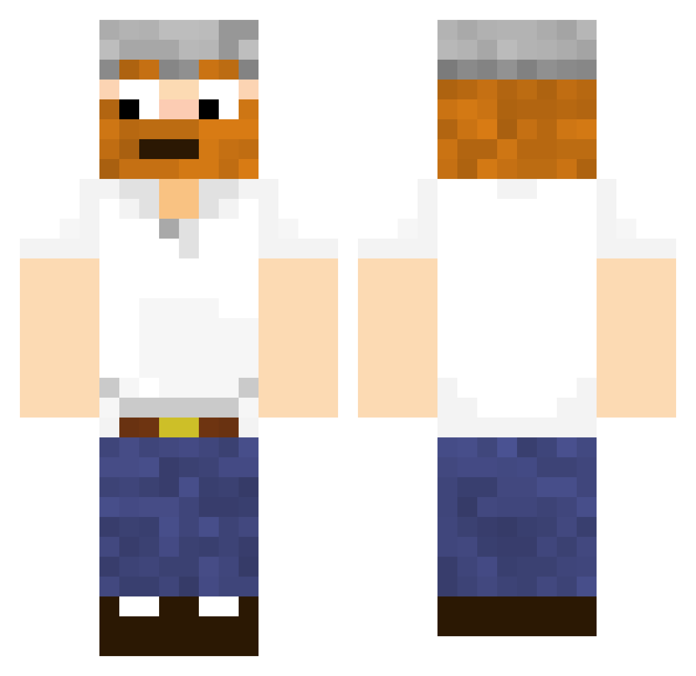 thisisaname277 Minecraft skin, front and back view