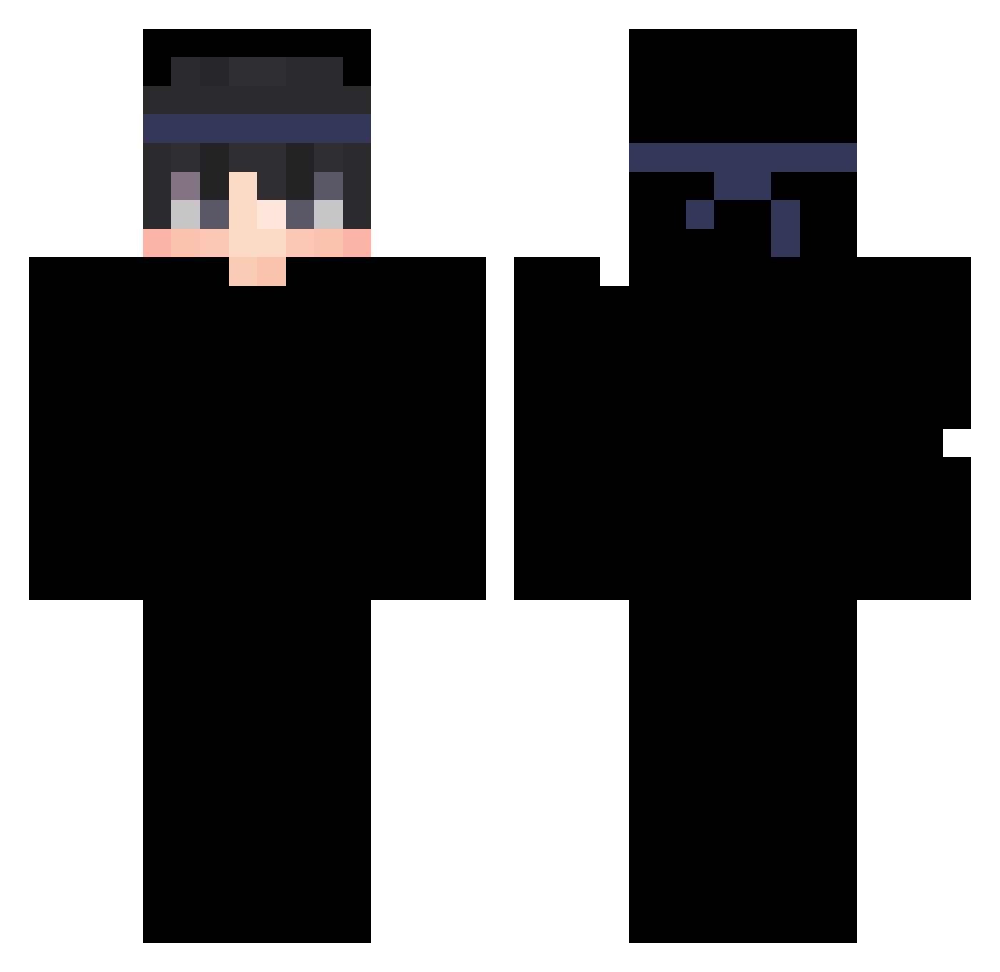W0jtek_kompanko Minecraft skin, front and back view