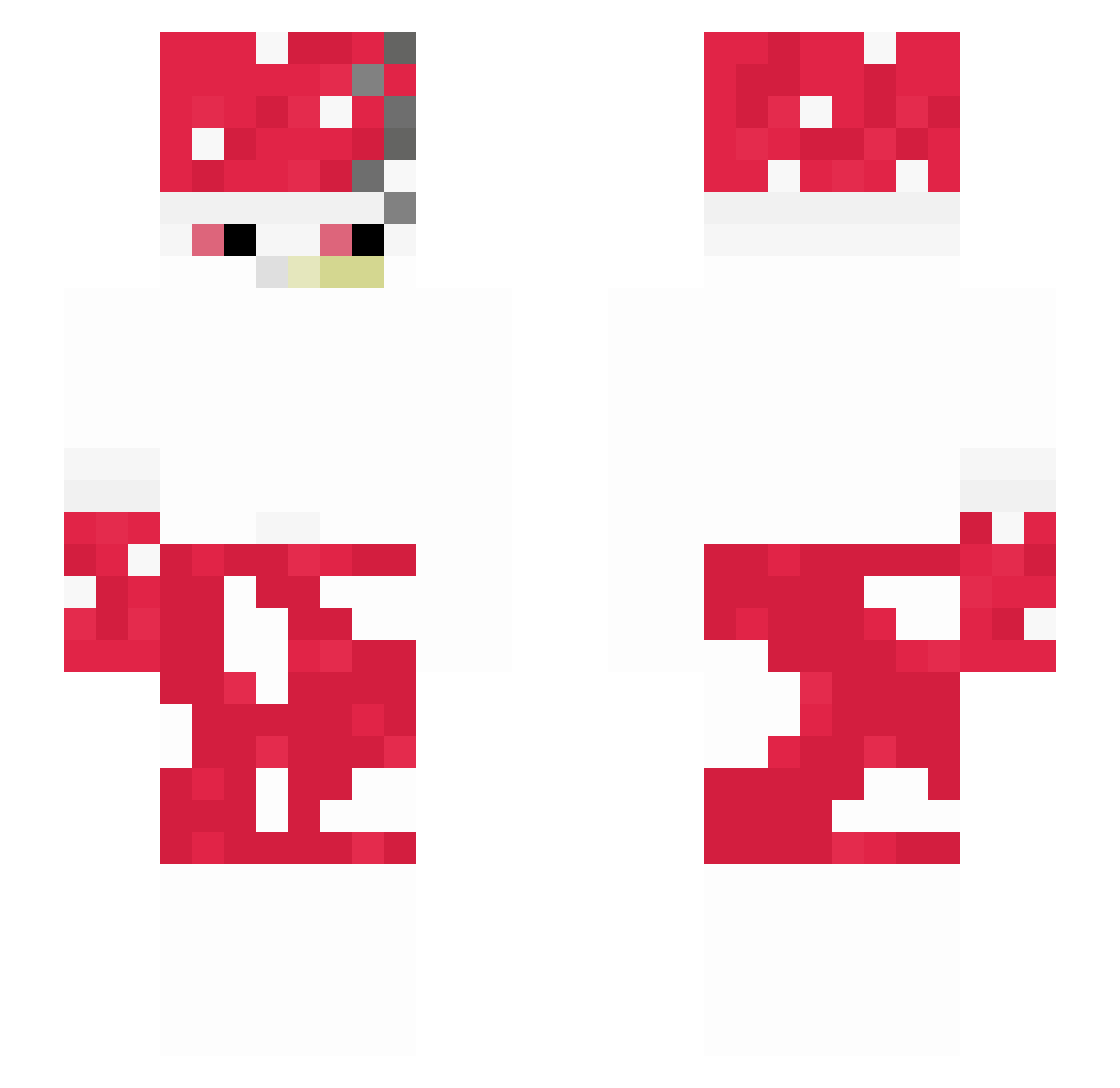 Arabu_ Minecraft skin, front and back view