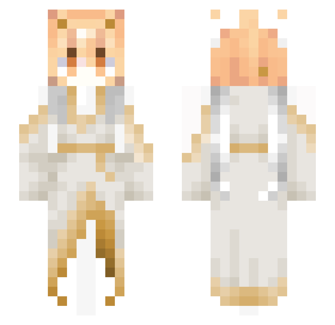 _12yeee Minecraft skin, front and back view