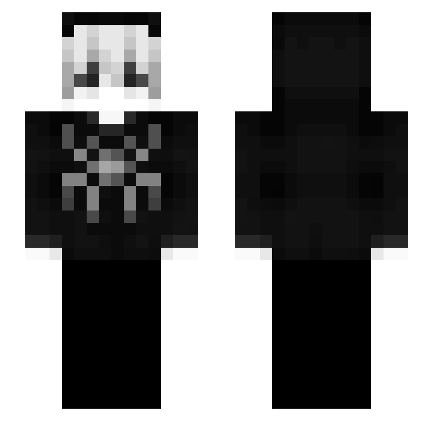 daralol123 Minecraft skin, front and back view