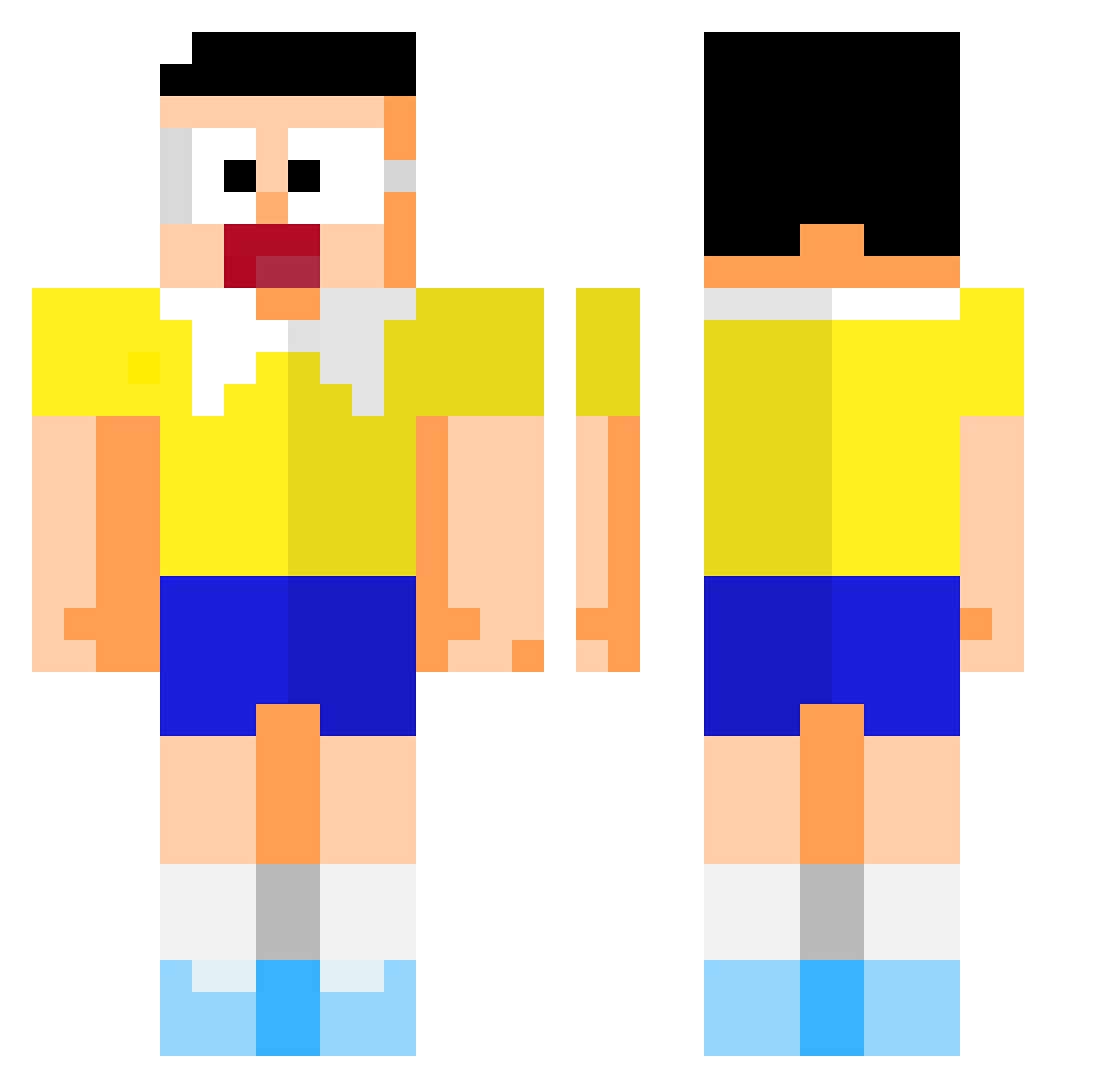 HengNaJa - doraemon Minecraft skin