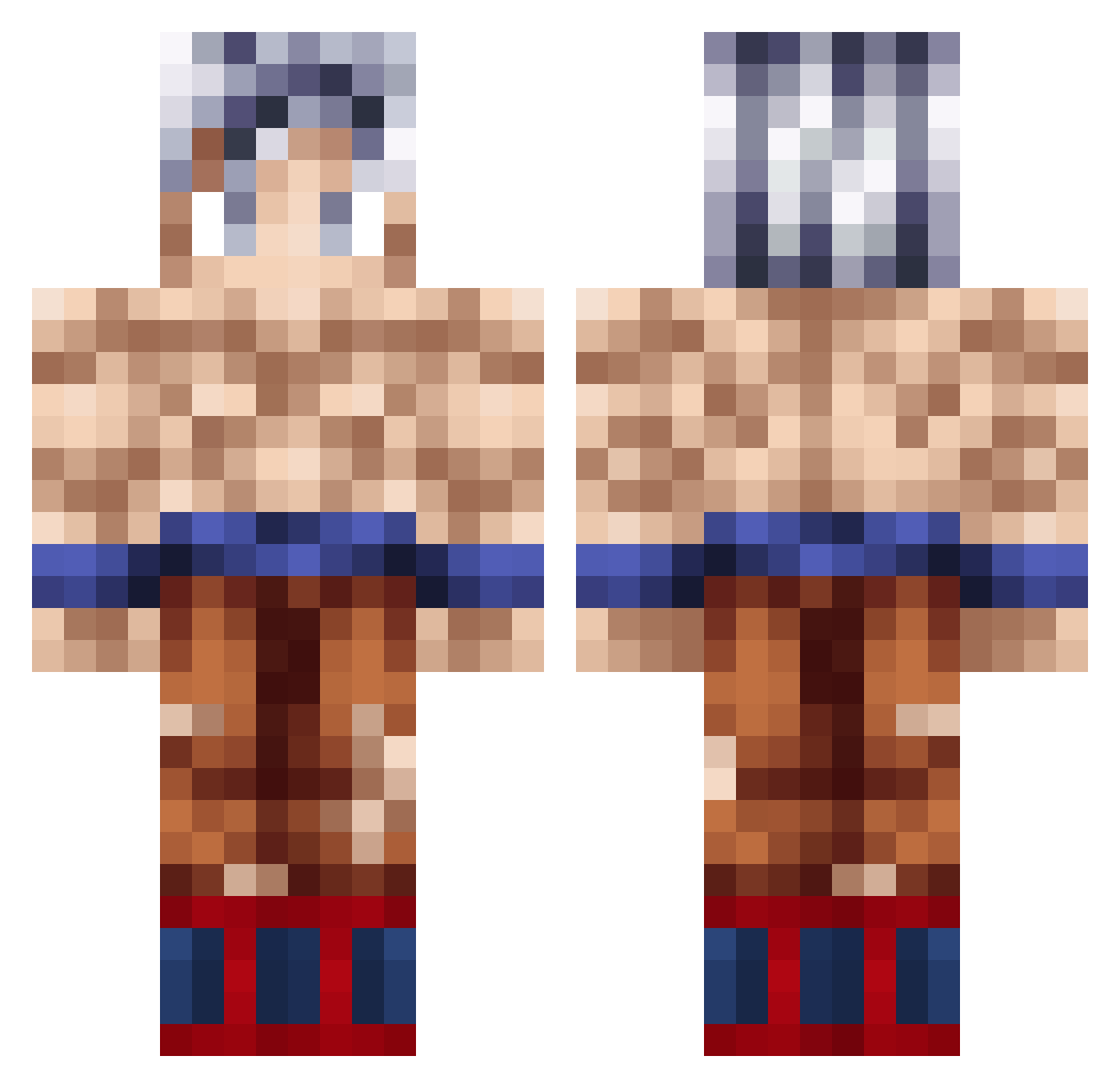 wbscott - ultra instinct Minecraft skin