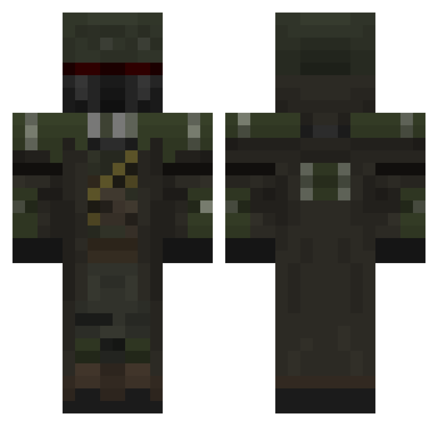 WhosWhooo - ncr ranger Minecraft skin