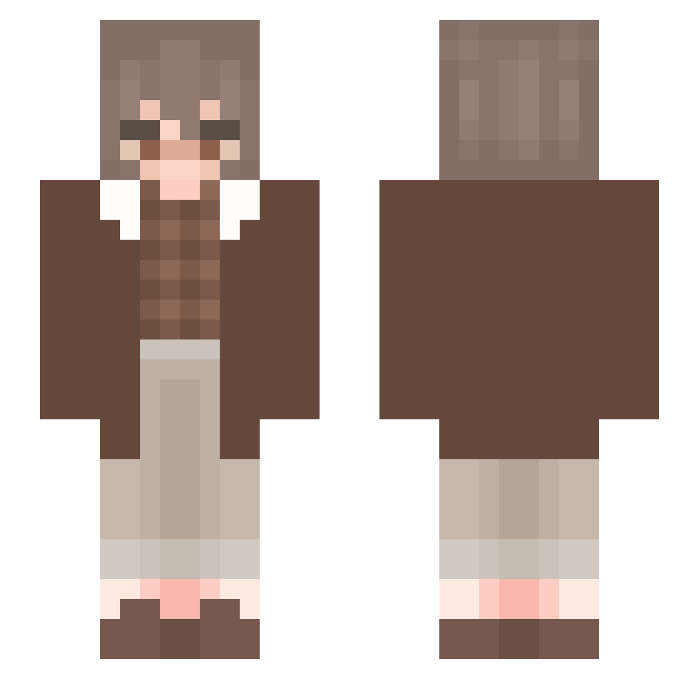 __malwa__ Minecraft skin, front and back view