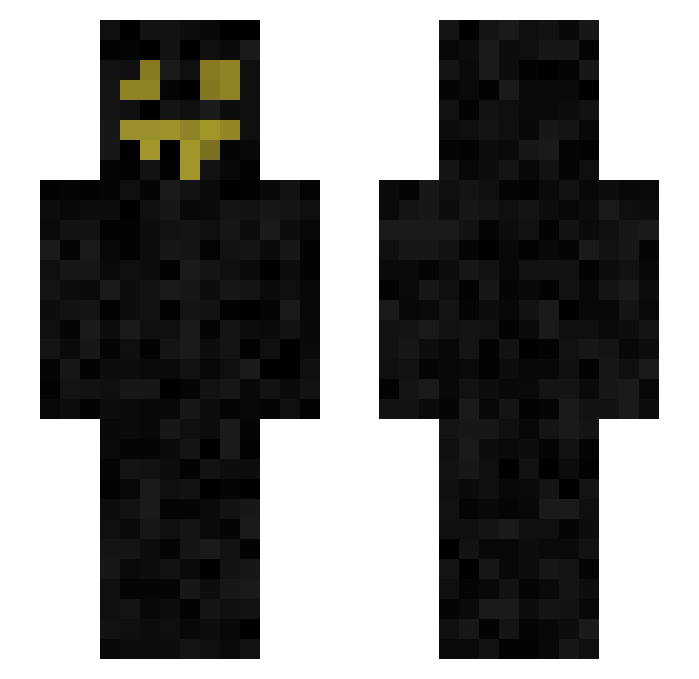 DuBistGutGenugg Minecraft skin, front and back view