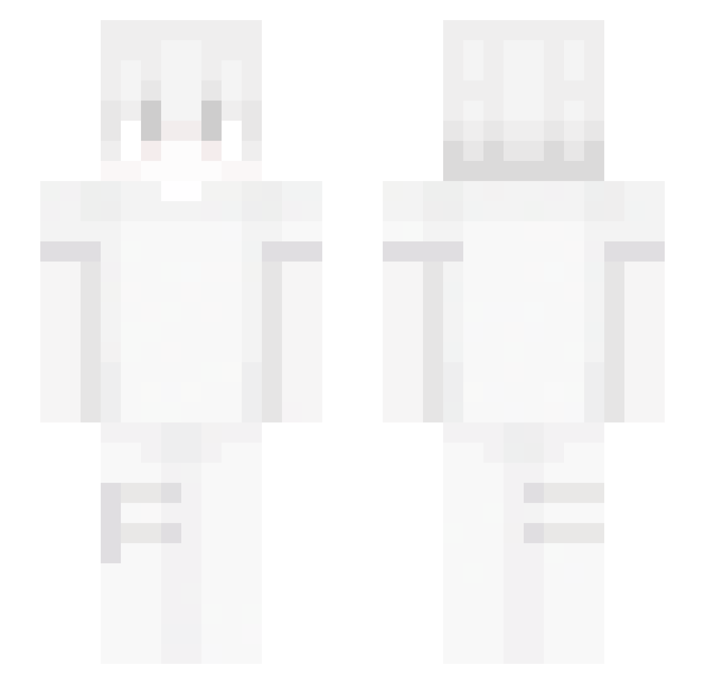 0ptimism Minecraft skin, front and back view