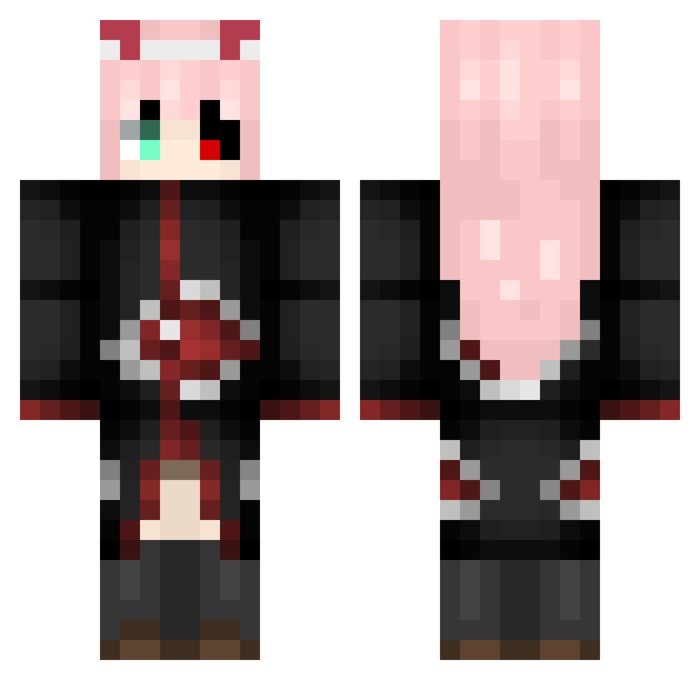 clish_09 - akatsuki cloak Minecraft skin
