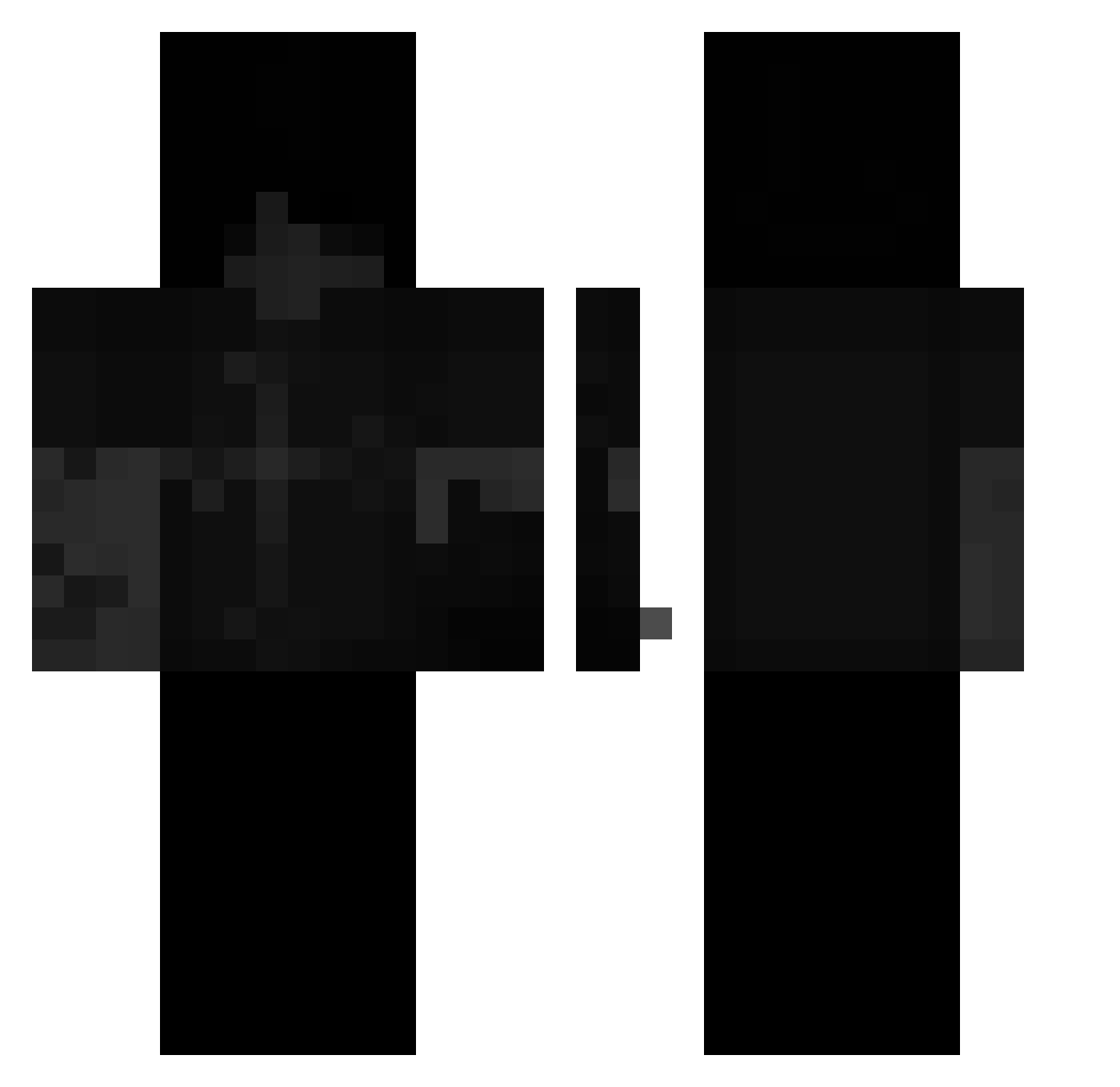 Stxrs69 Minecraft skin, front and back view