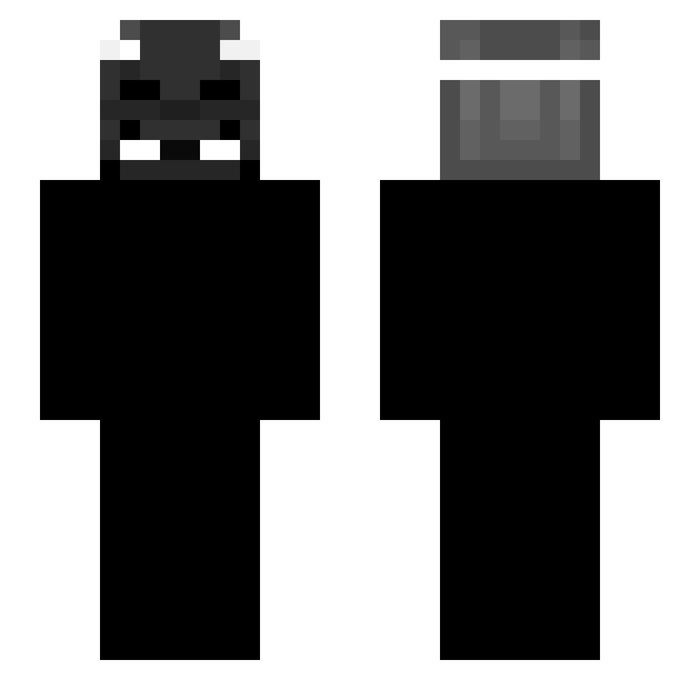 zakzak76 Minecraft skin, front and back view