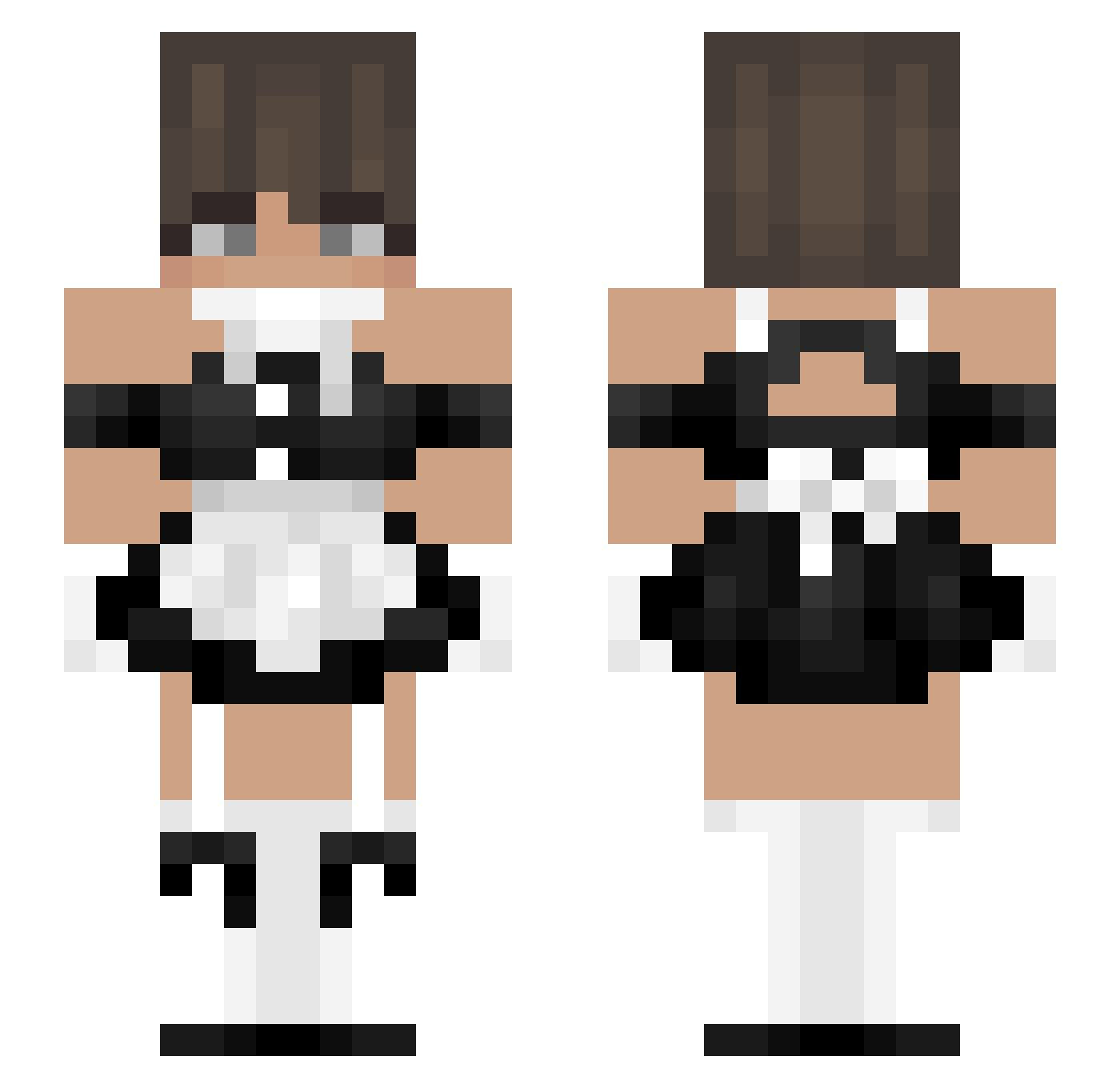 Fishykid31_w Minecraft skin, front and back view