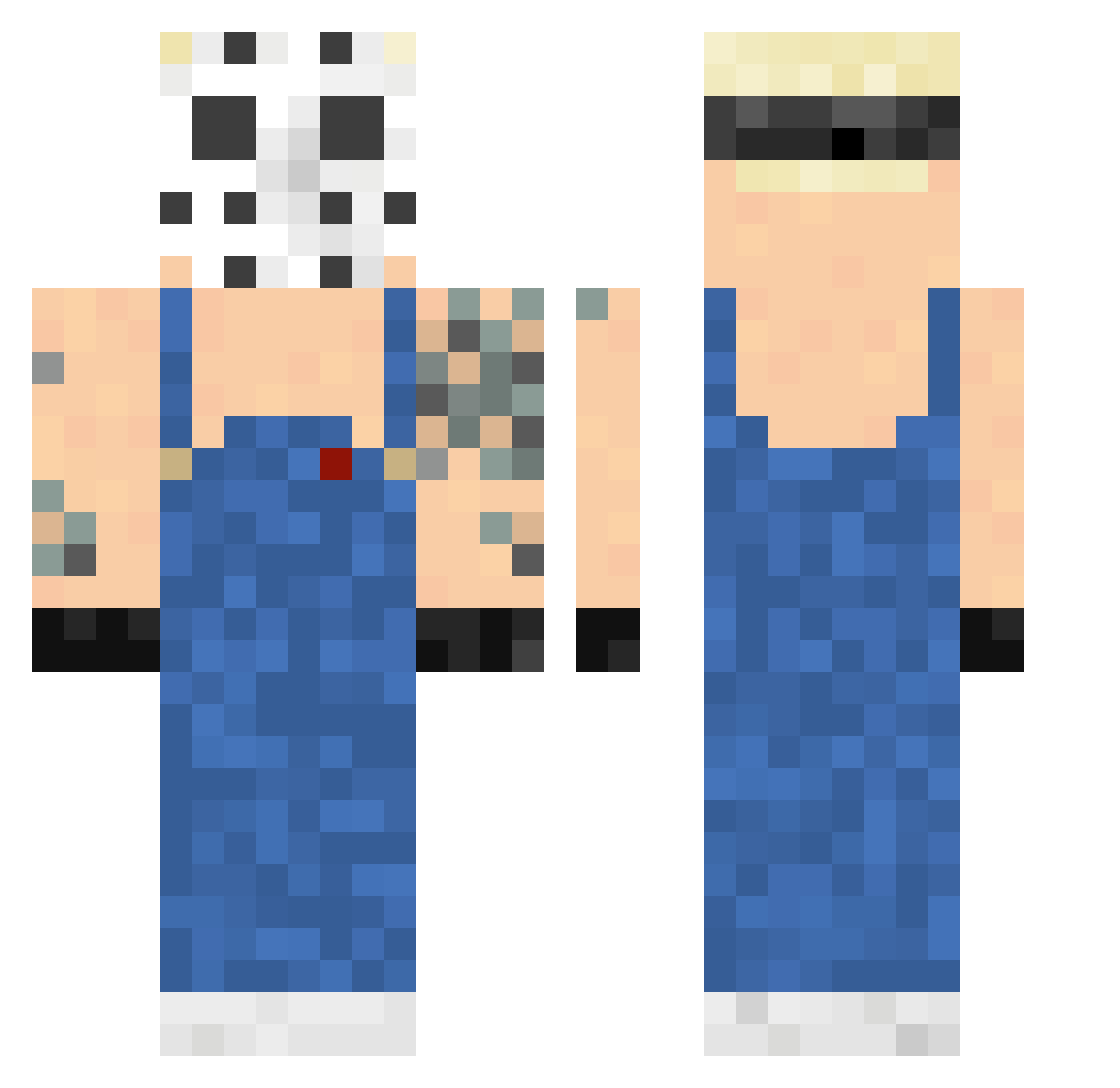 KarmaDarko - hockey mask Minecraft skin