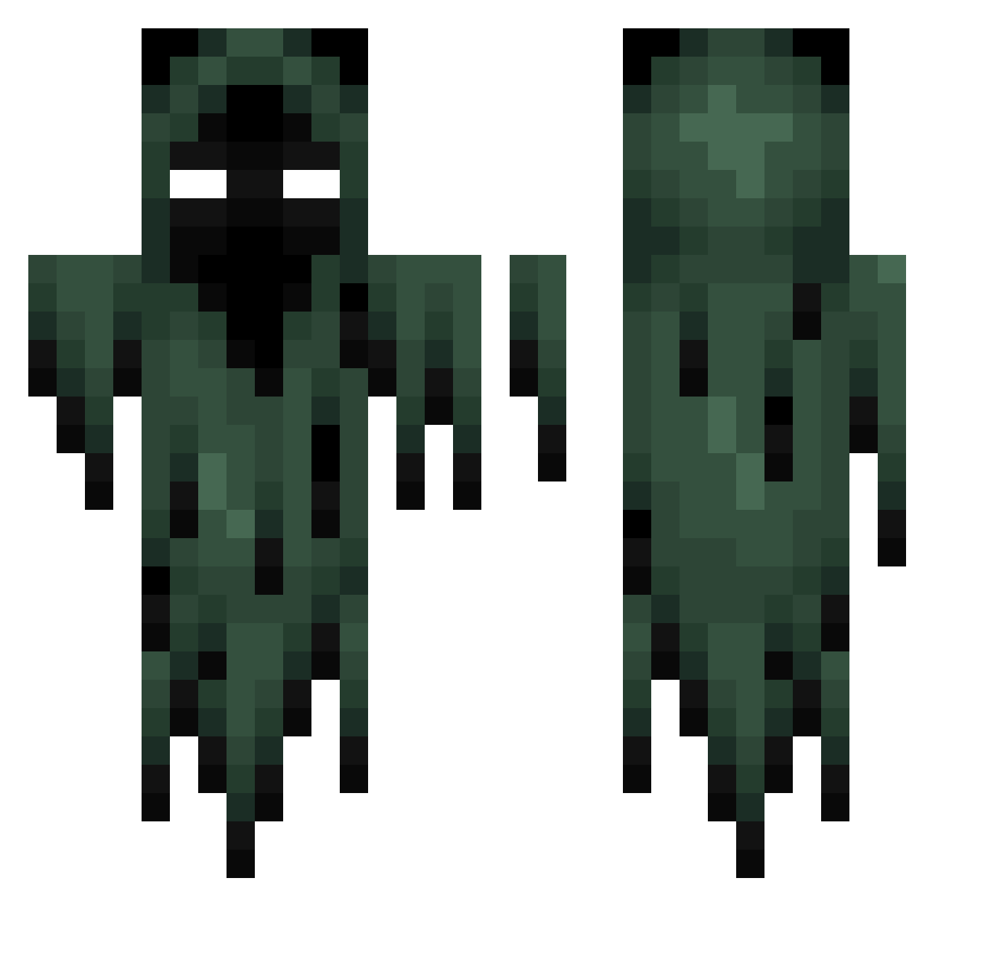 Roylin0123 Minecraft skin, front and back view