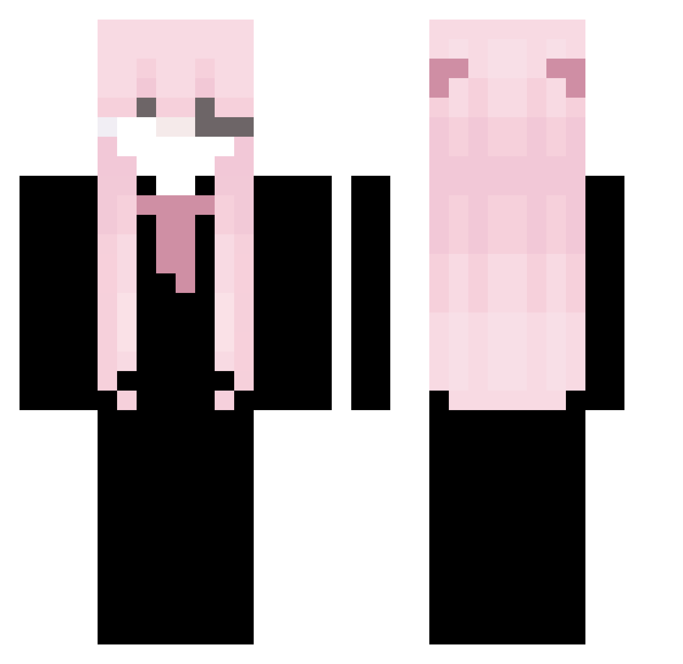 King_Natus Minecraft skin, front and back view