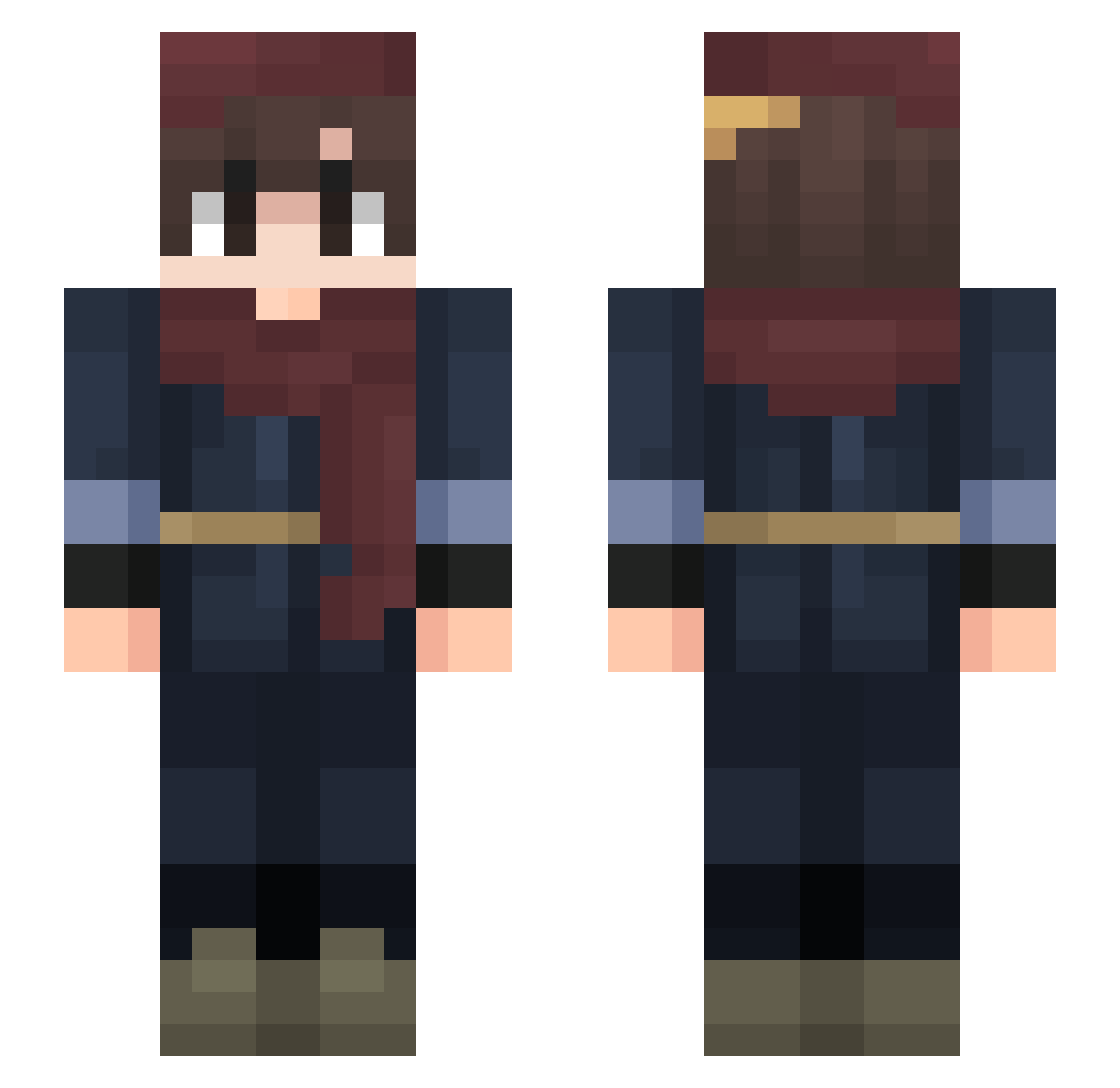 cranic - winter outfit Minecraft skin