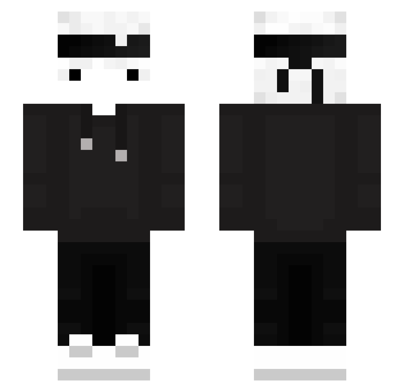 tadaa329 Minecraft skin, front and back view