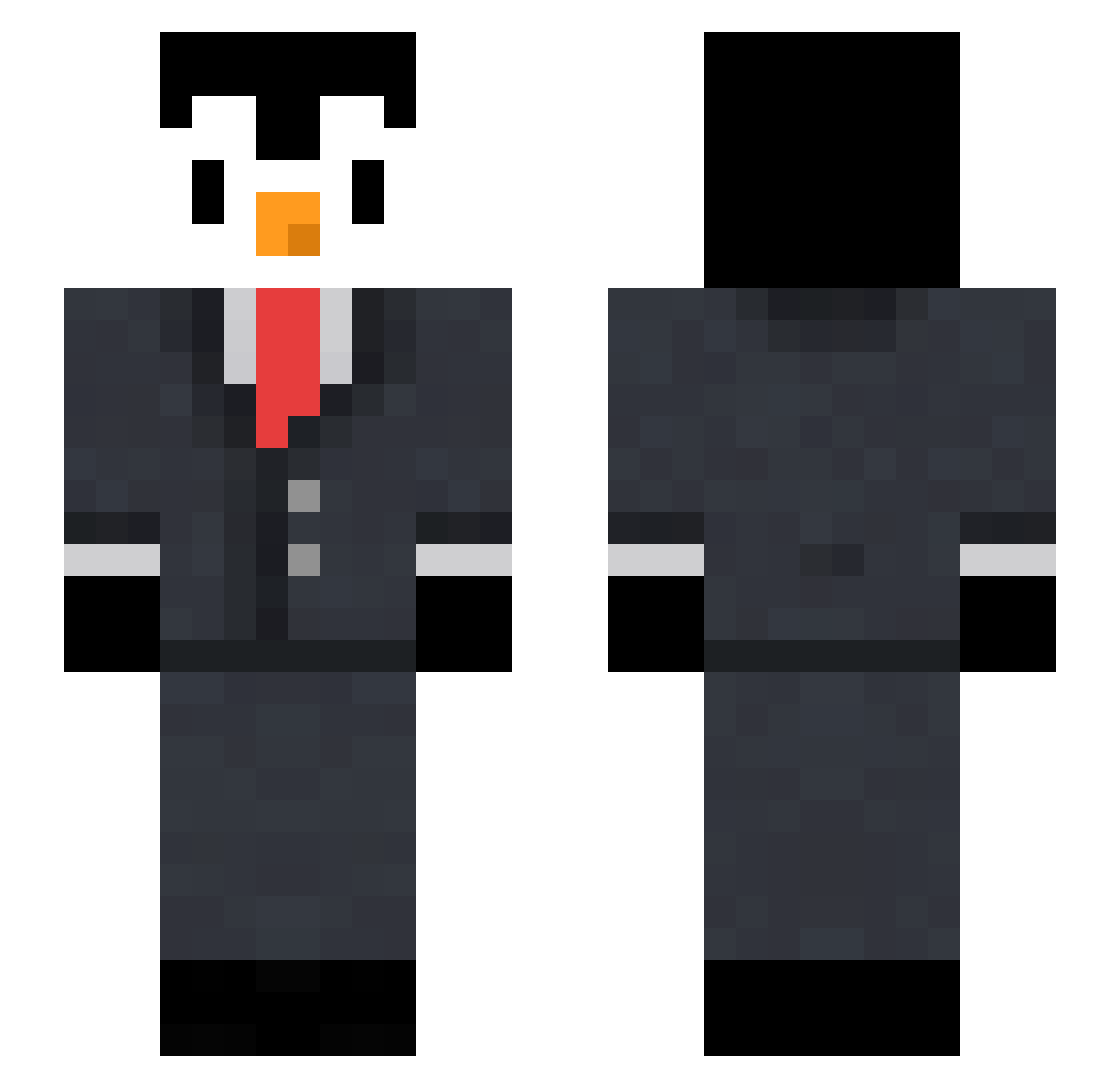 Tedstone_ Minecraft skin, front and back view