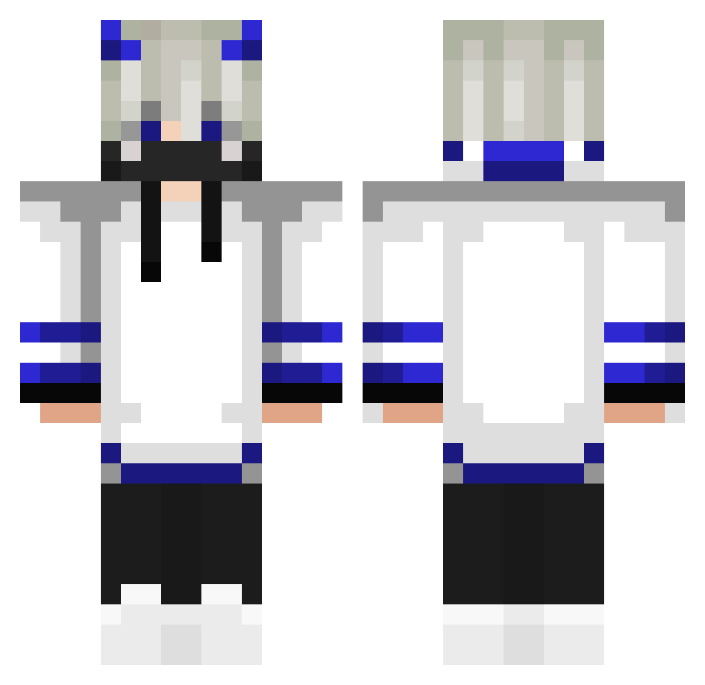 slayo6k Minecraft skin, front and back view