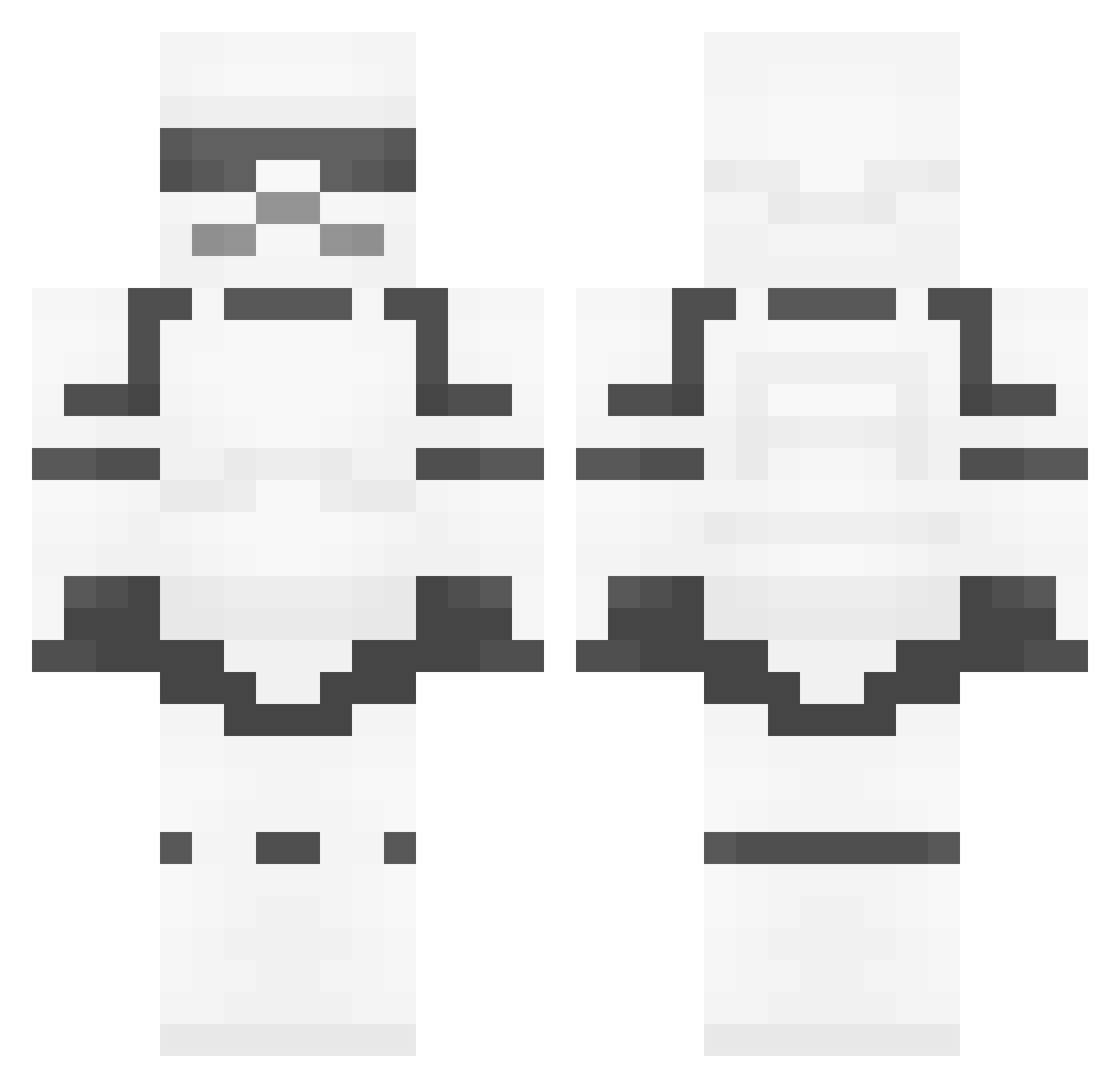 Thomsn25 Minecraft skin, front and back view