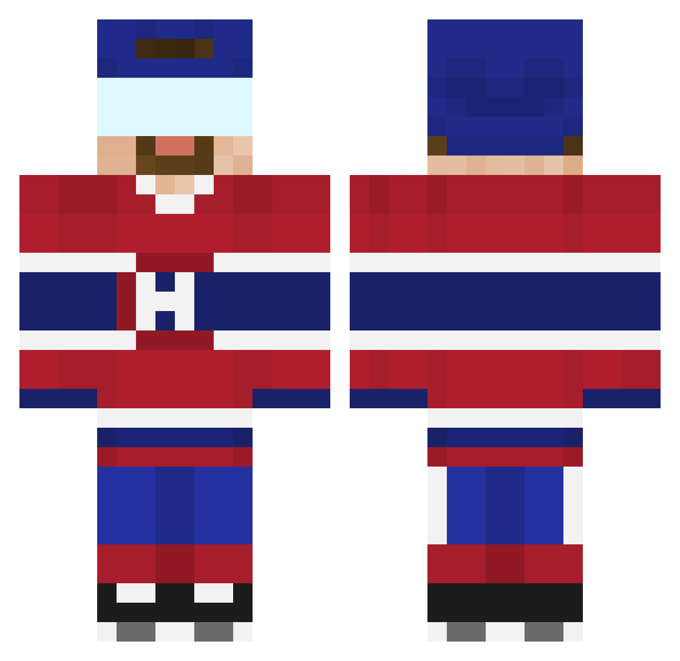 Gsorgini - hockey jersey Minecraft skin