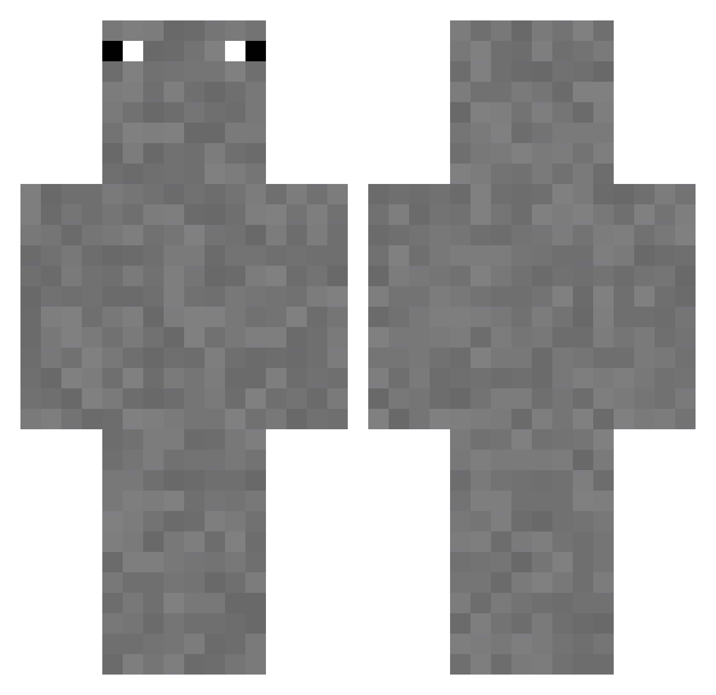 awdasdawdasdg Minecraft skin, front and back view