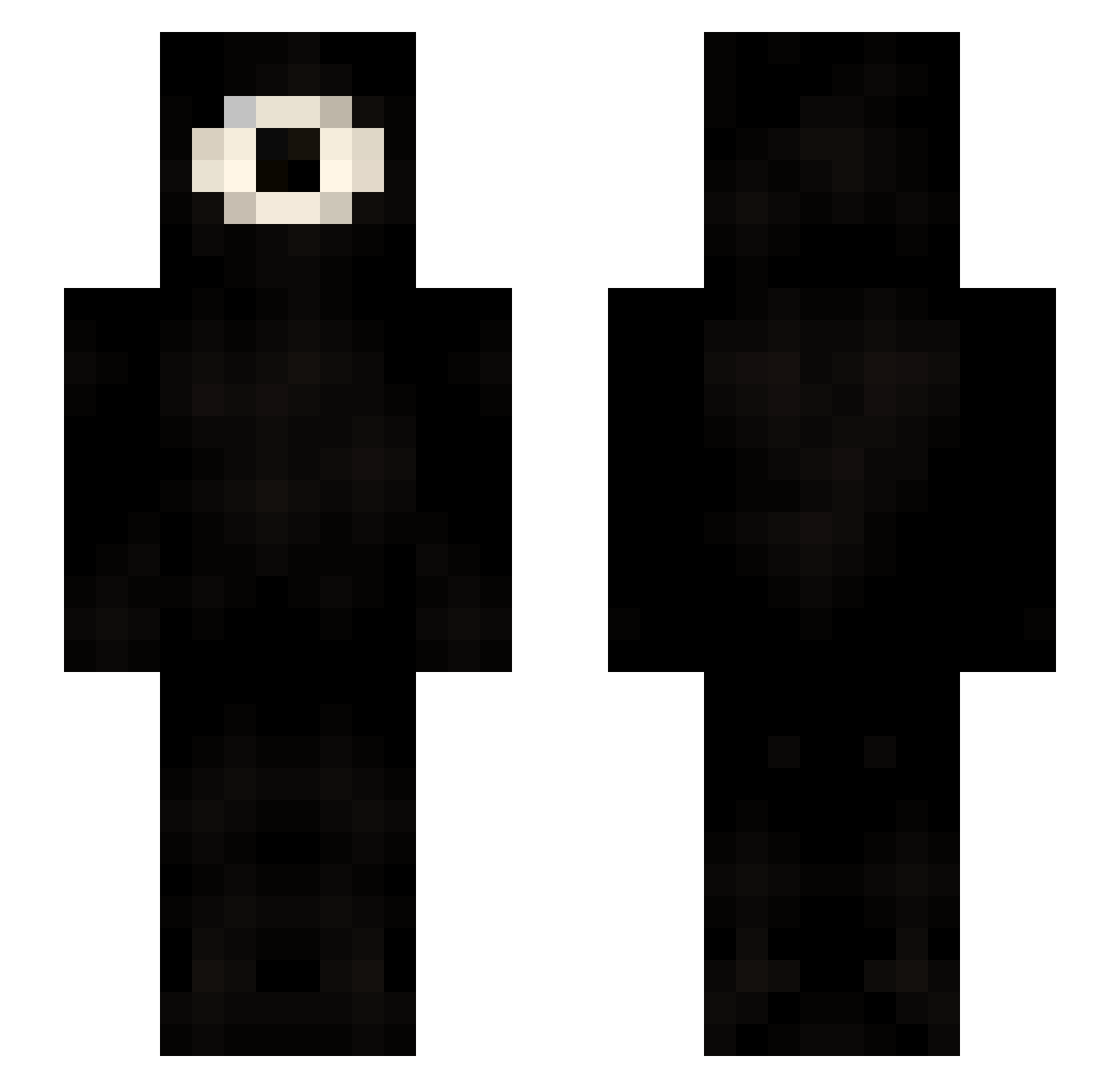 n0n_gf Minecraft skin, front and back view