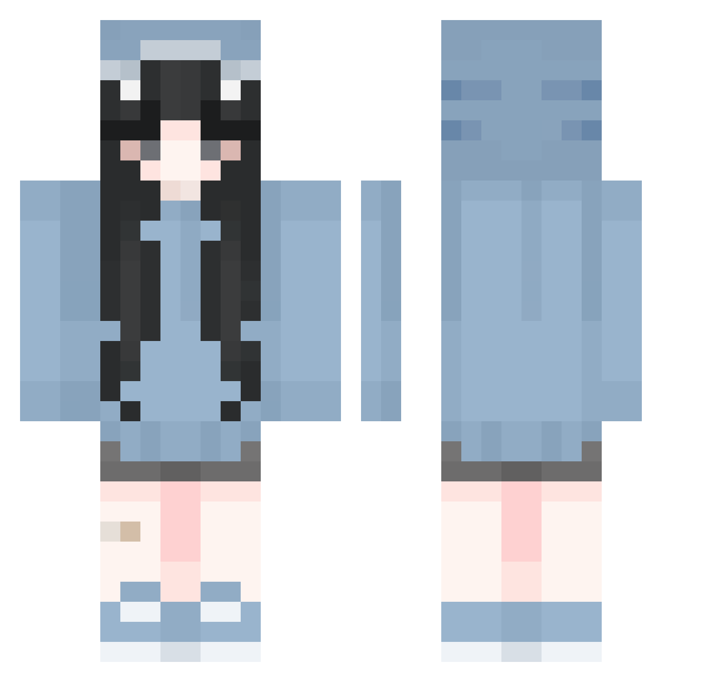 ghkdwjdgus3051 Minecraft skin, front and back view