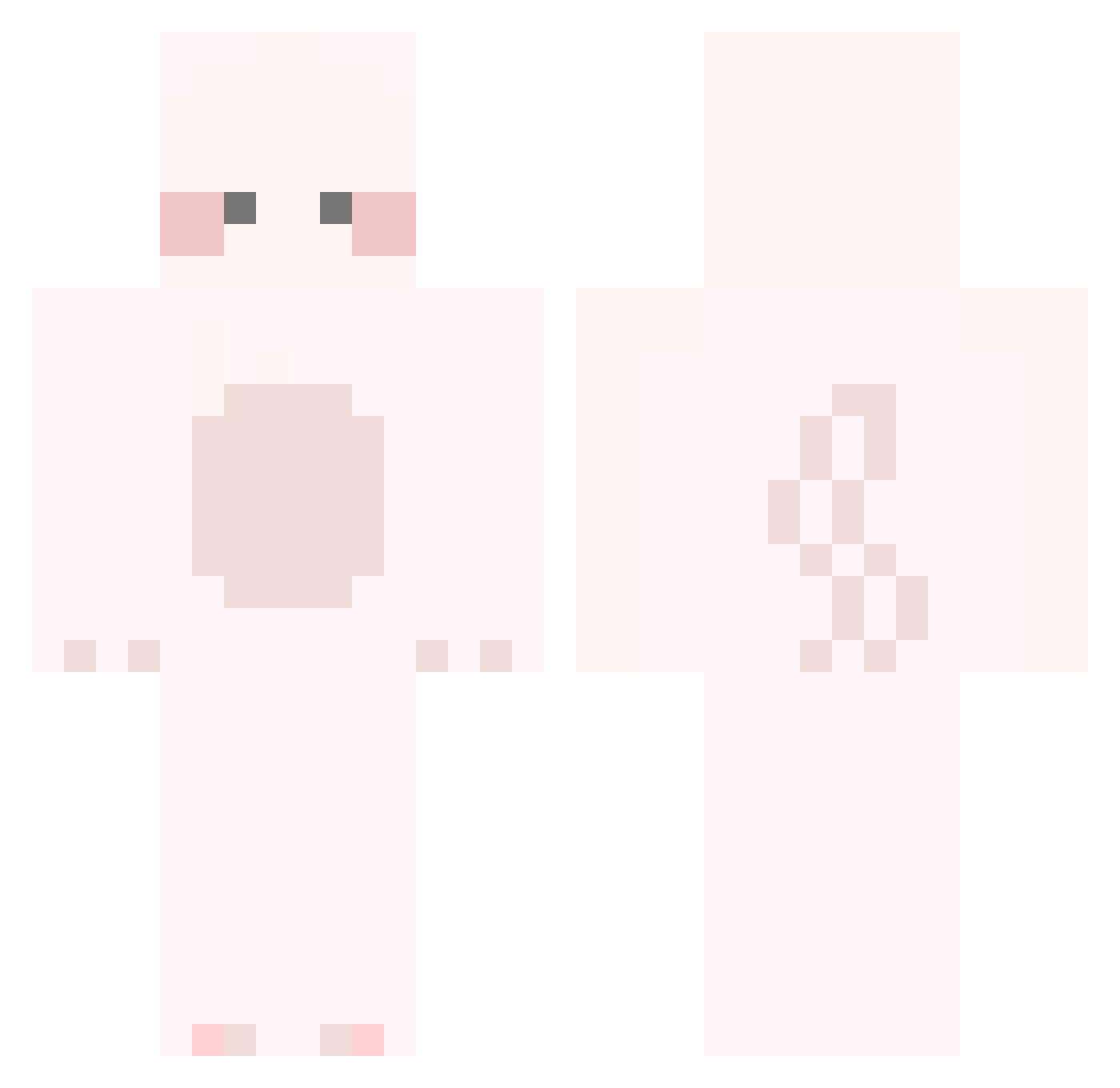 nagee_ Minecraft skin, front and back view