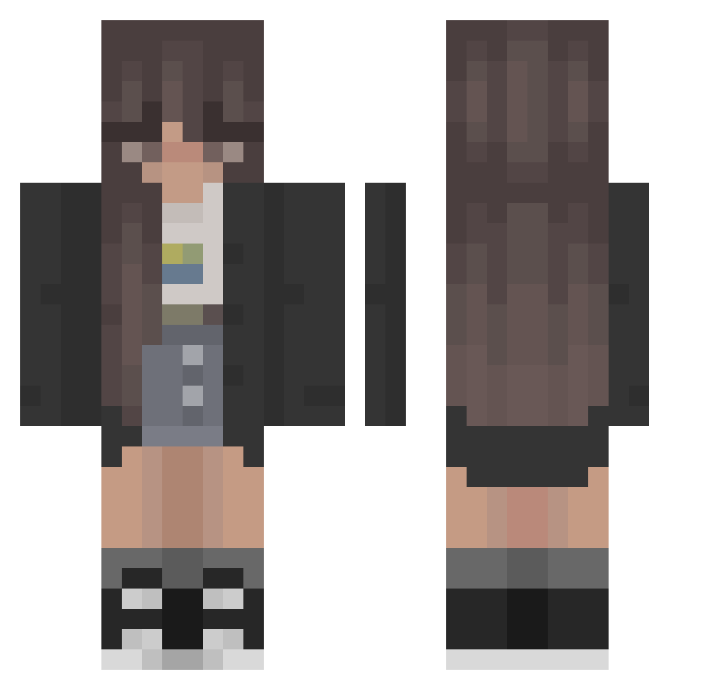 Liqu1tex_ Minecraft skin, front and back view