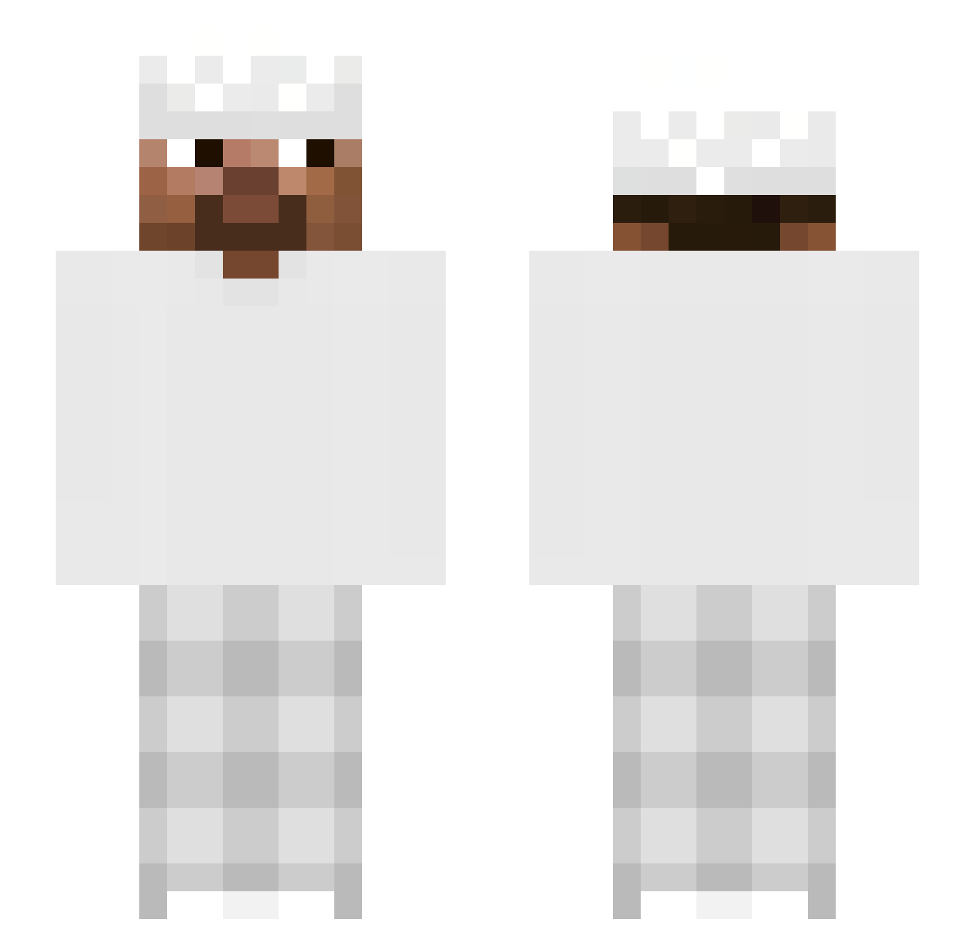 samusa_25 Minecraft skin, front and back view