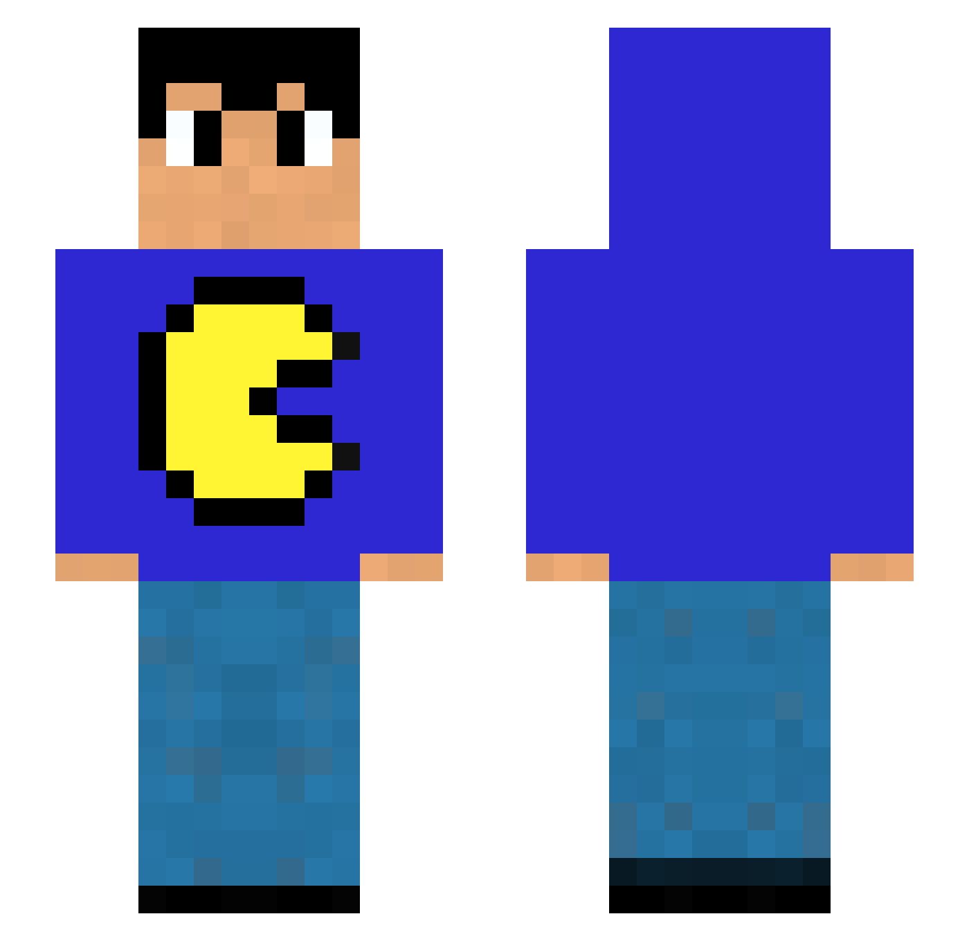 IamSuperHill - pac-man Minecraft skin