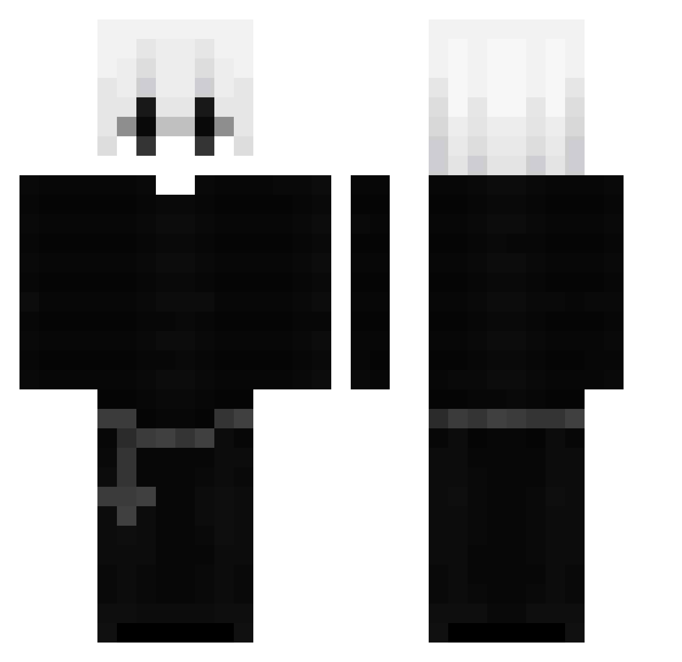 ruchammatkeresta Minecraft skin, front and back view
