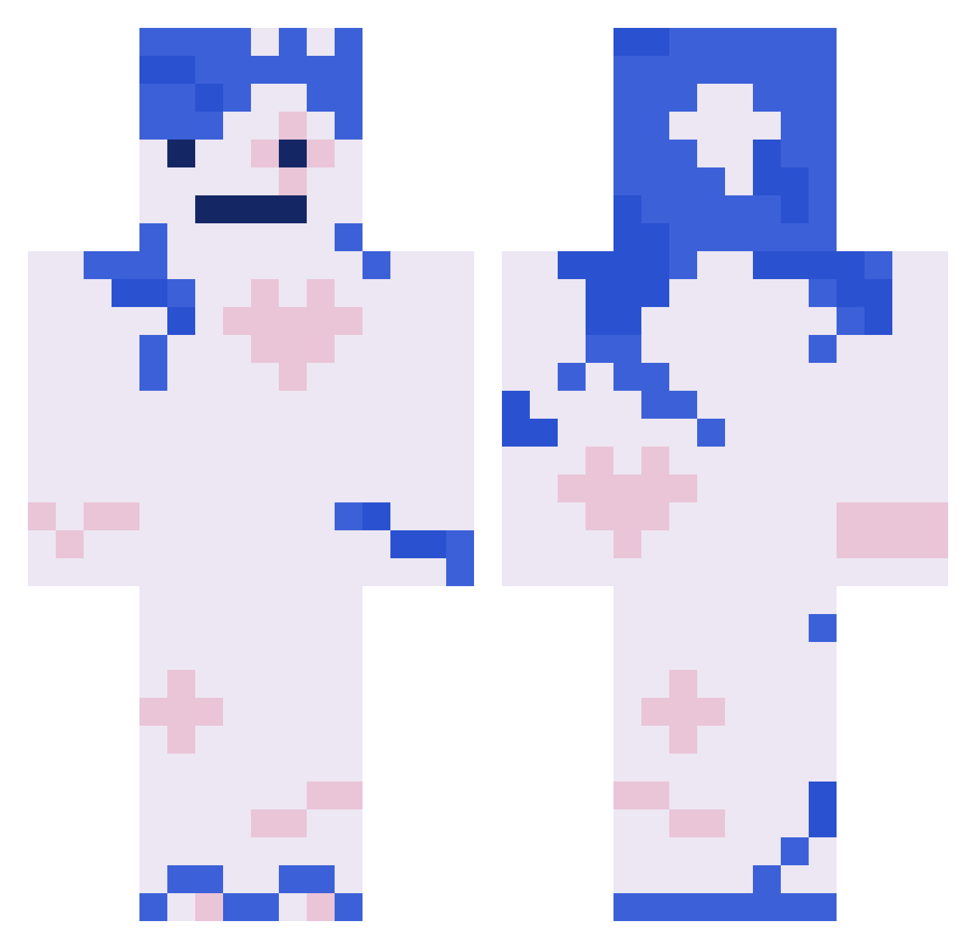 stillnoprimos Minecraft skin, front and back view