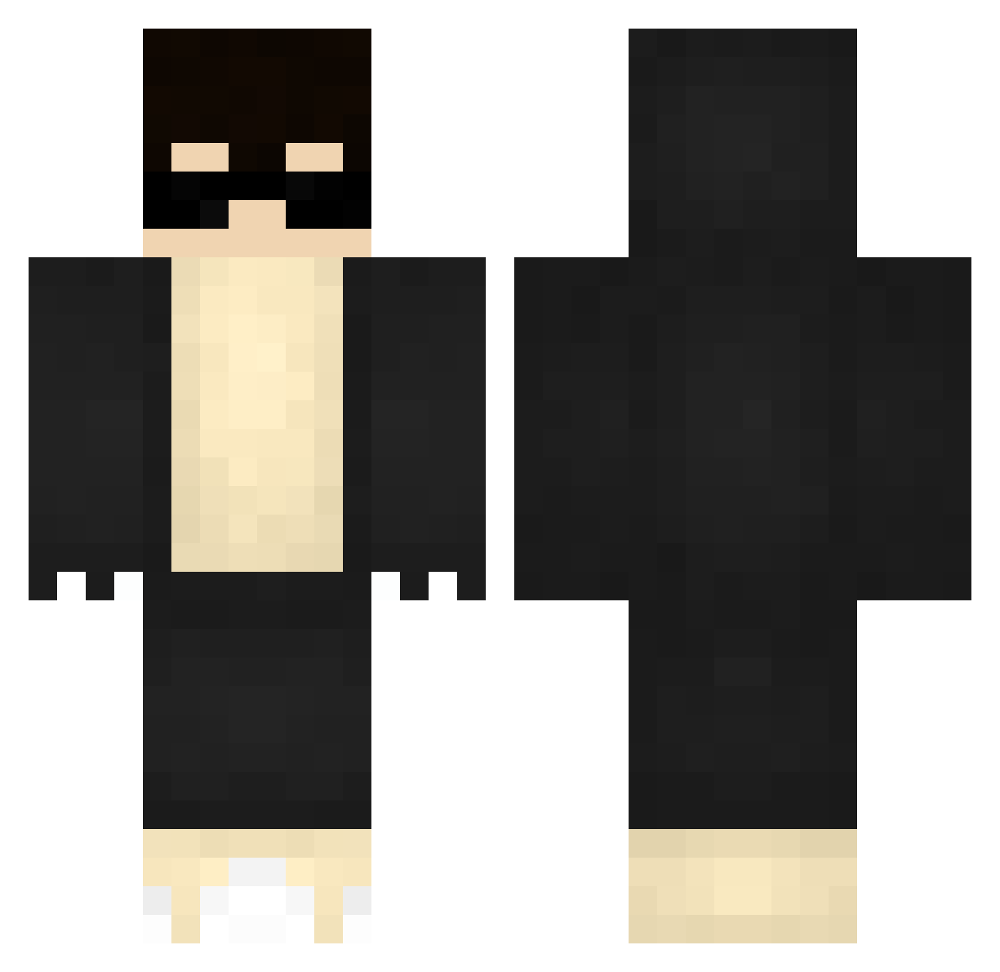 yallahgoodbye Minecraft skin, front and back view