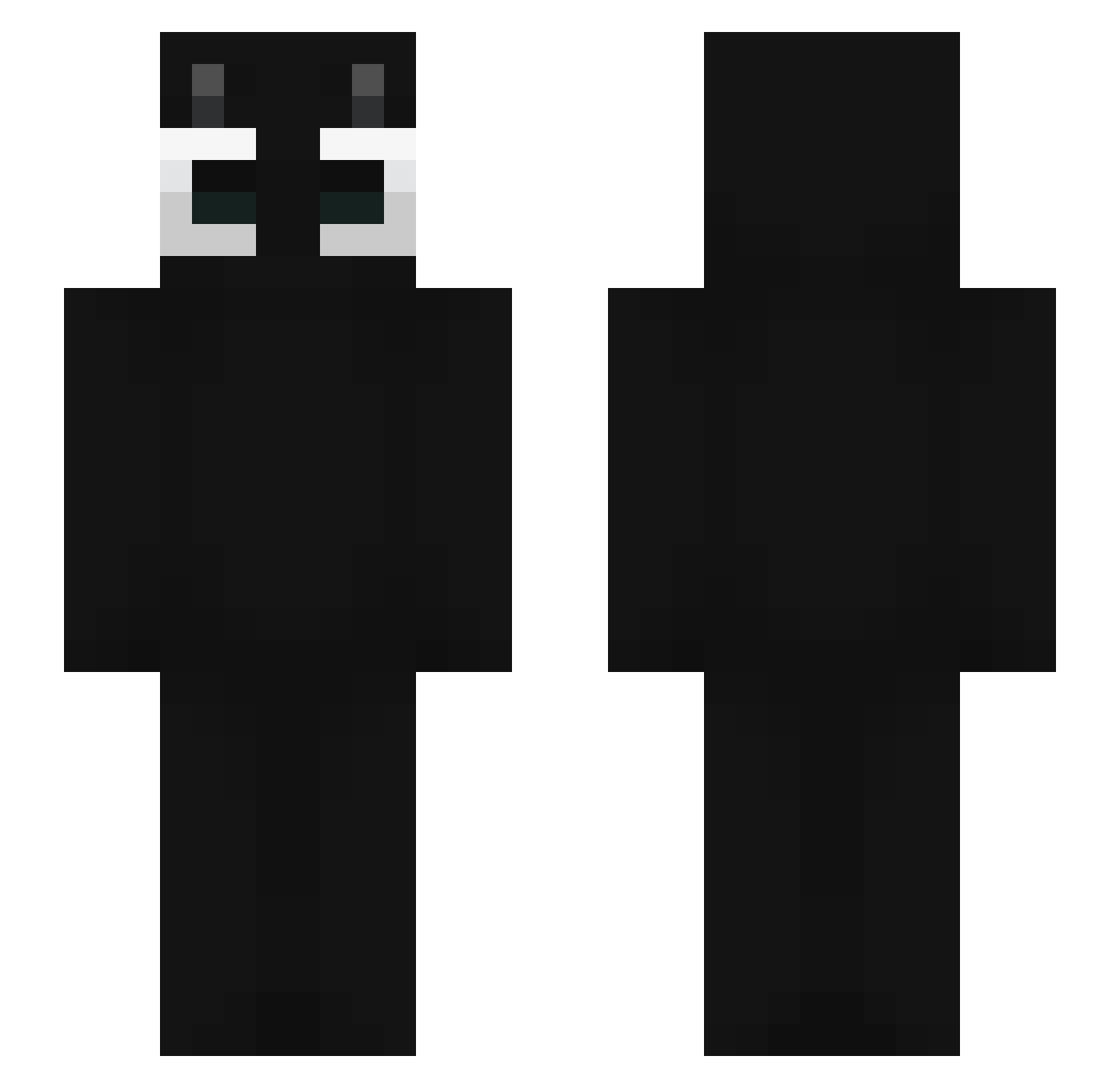 YeSure69 Minecraft skin, front and back view