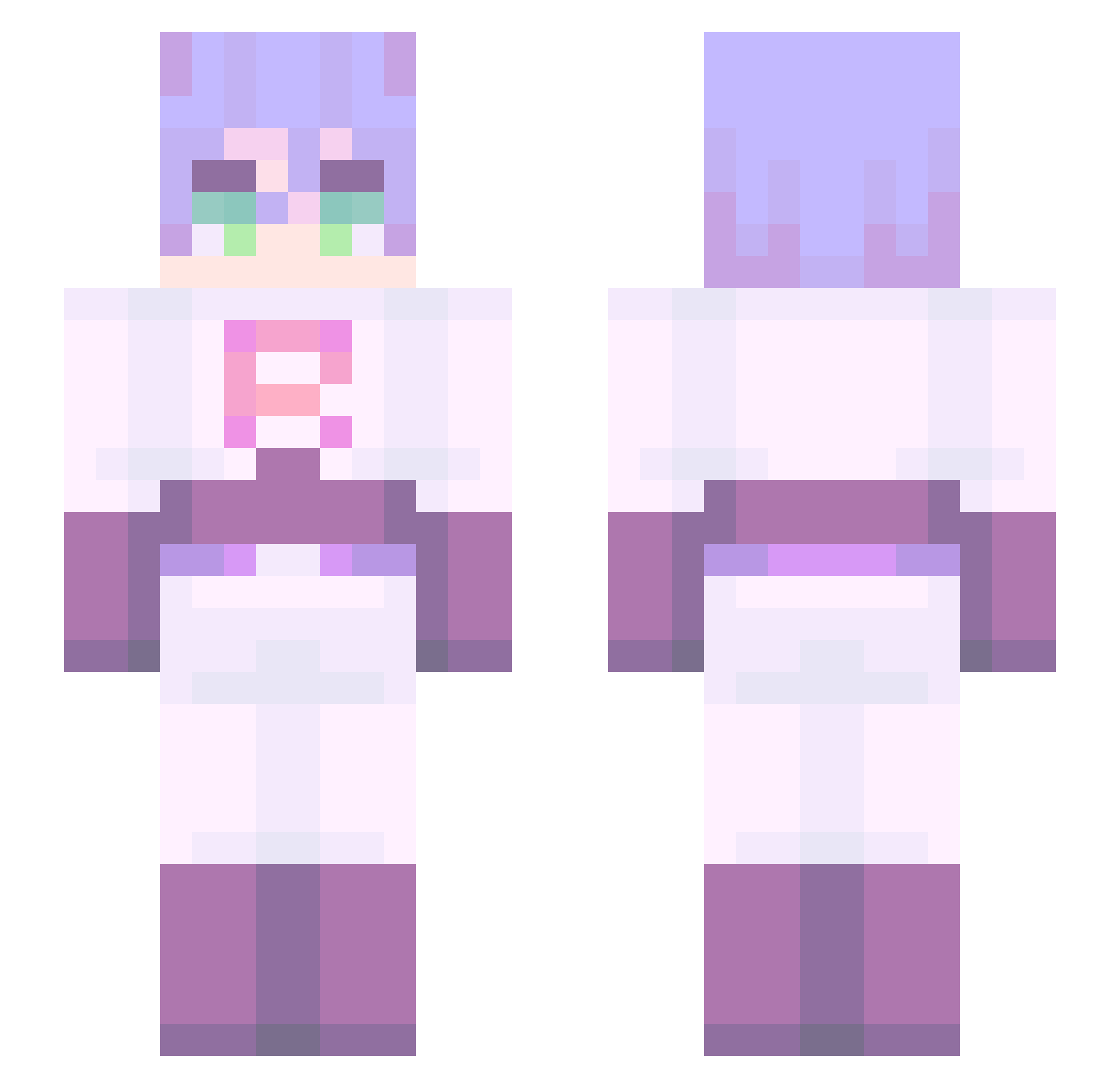 TeamRocket_Chris Minecraft skin, front and back view