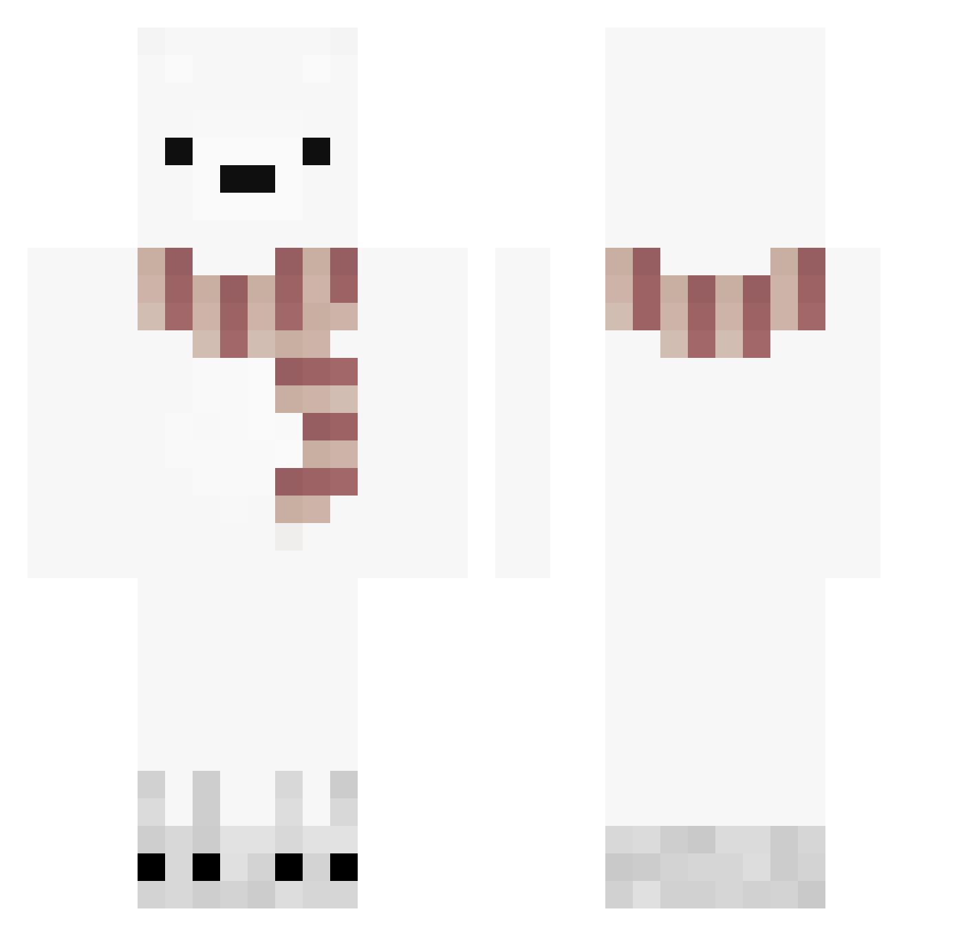 somi0215 Minecraft skin, front and back view