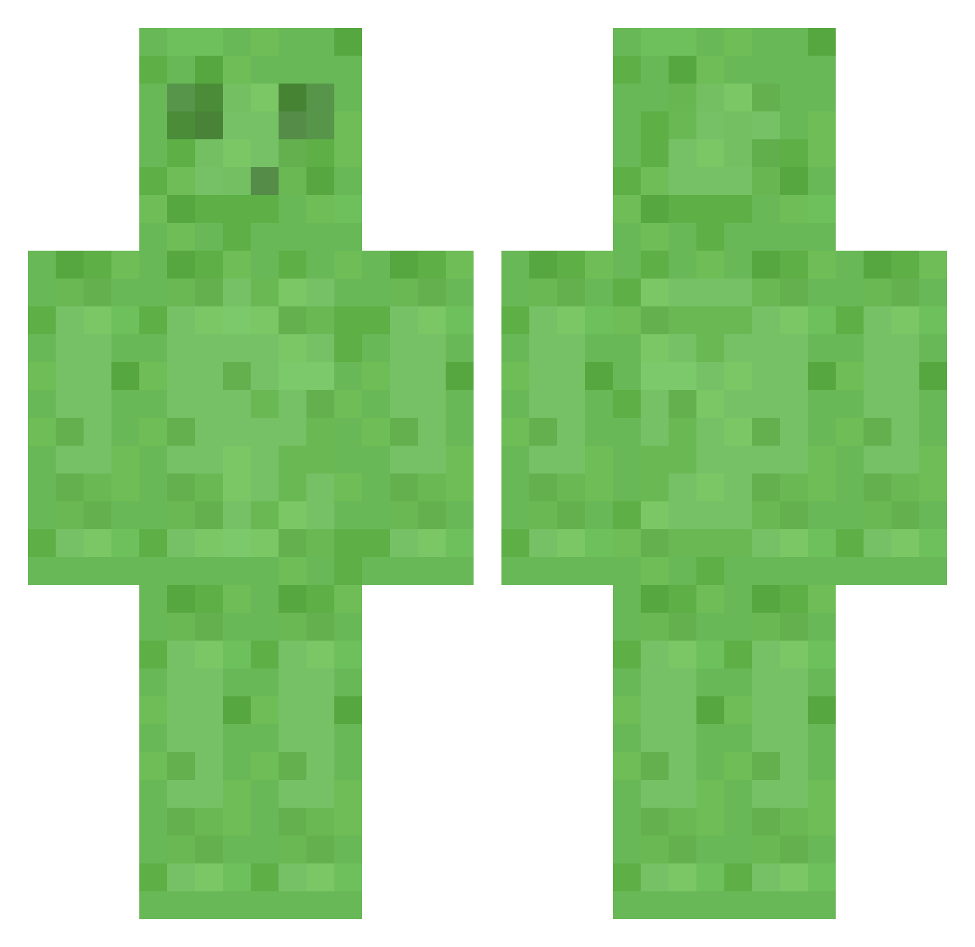 arthursesmoi Minecraft skin, front and back view