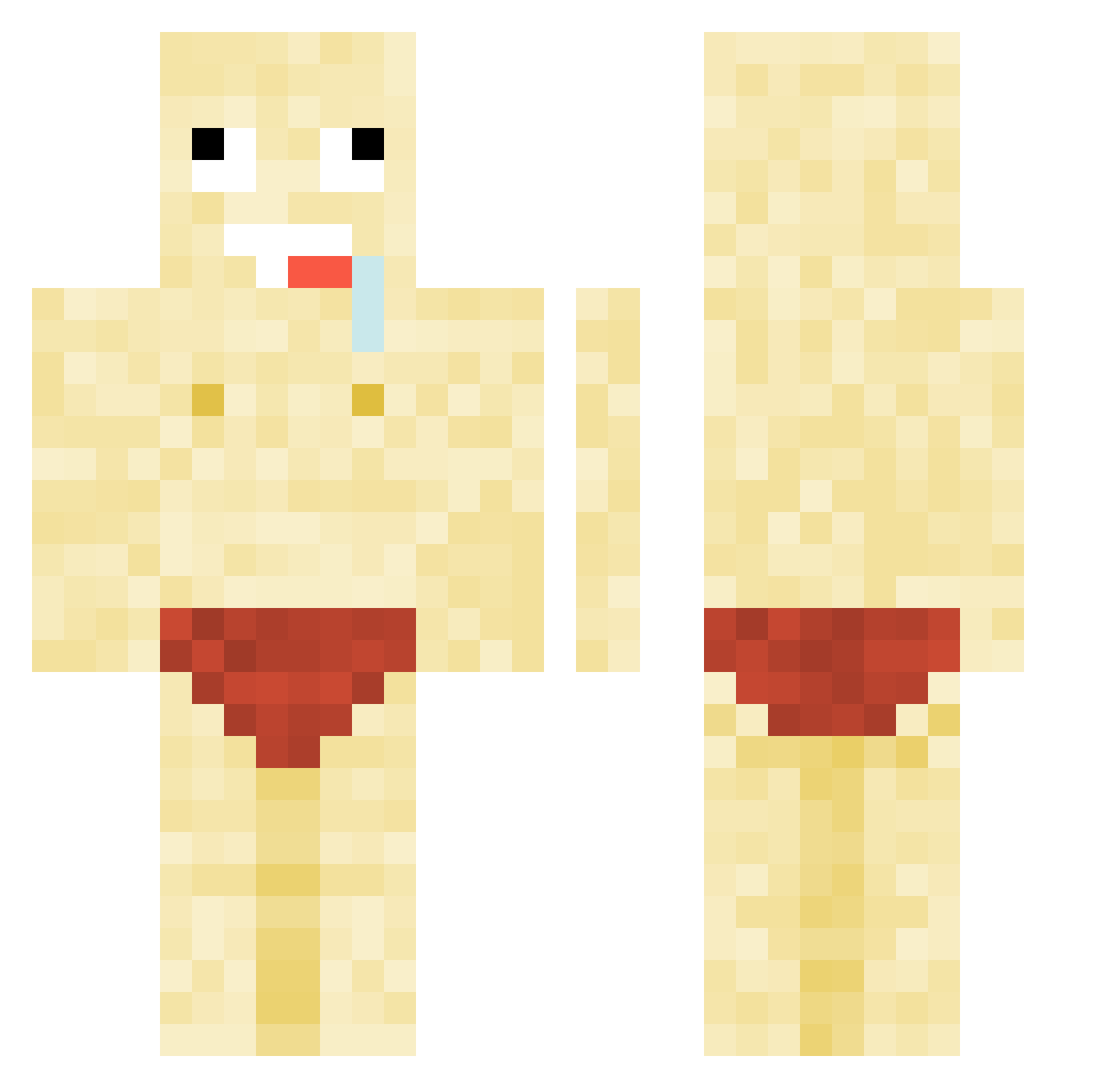 Maverickk_ Minecraft skin, front and back view