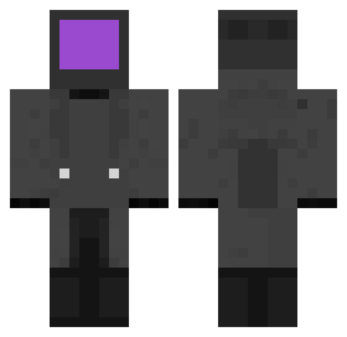 tatsuto113 Minecraft skin, front and back view