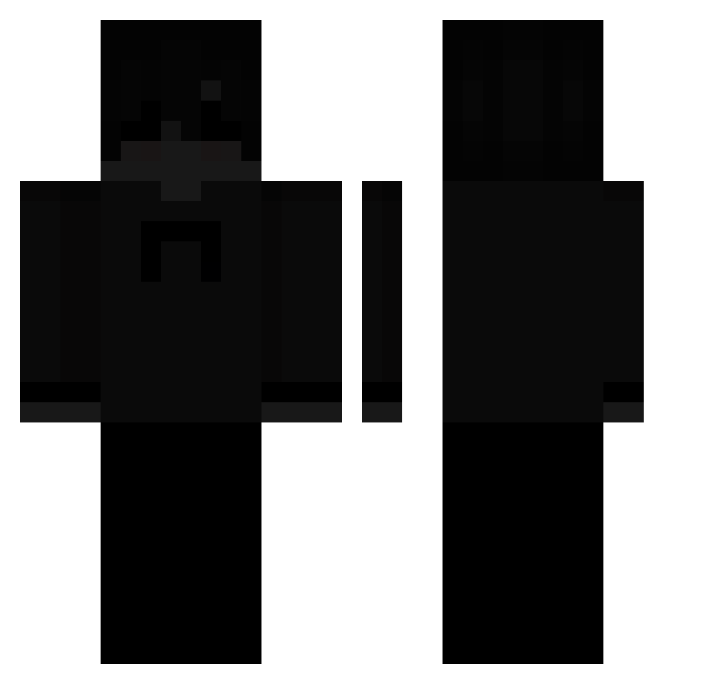 spoconykoperek_ Minecraft skin, front and back view